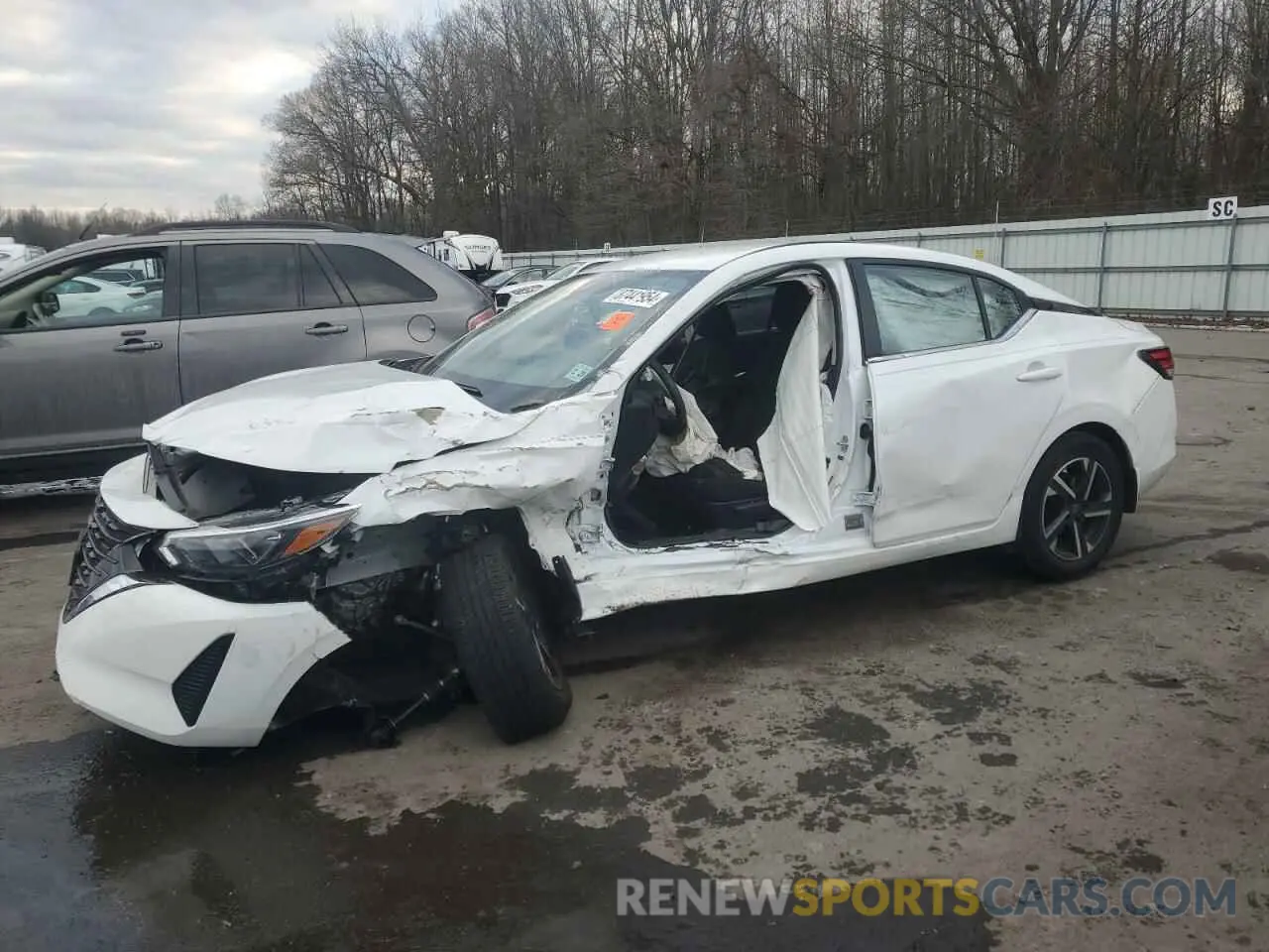 1 Photograph of a damaged car 3N1AB8CV6RY274376 NISSAN SENTRA 2024