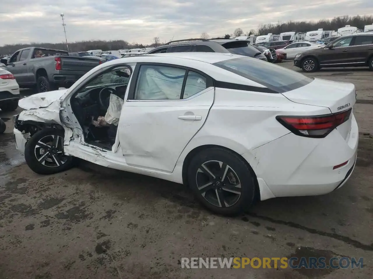 2 Photograph of a damaged car 3N1AB8CV6RY274376 NISSAN SENTRA 2024