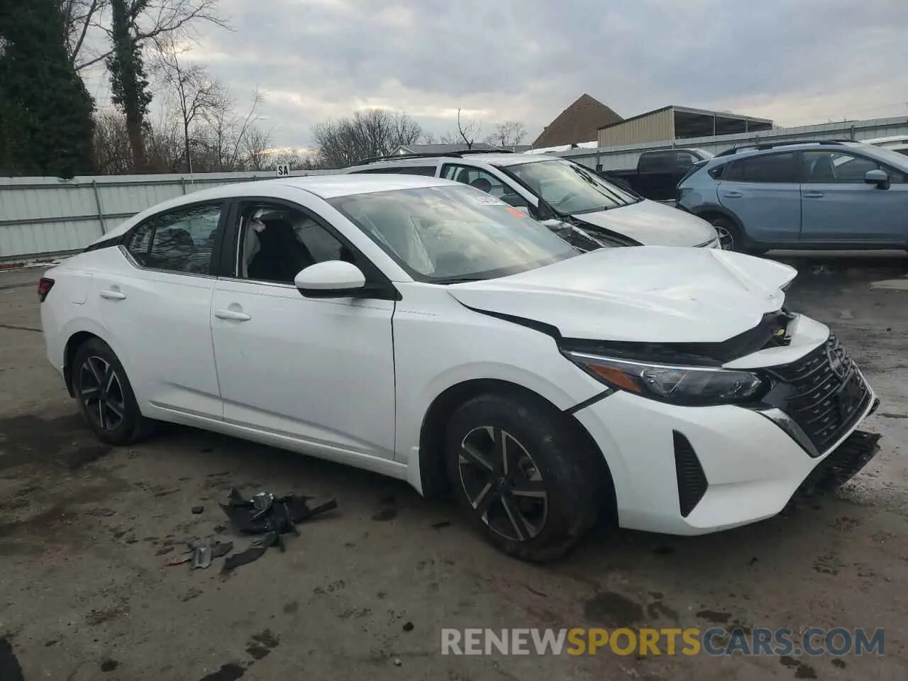 4 Photograph of a damaged car 3N1AB8CV6RY274376 NISSAN SENTRA 2024
