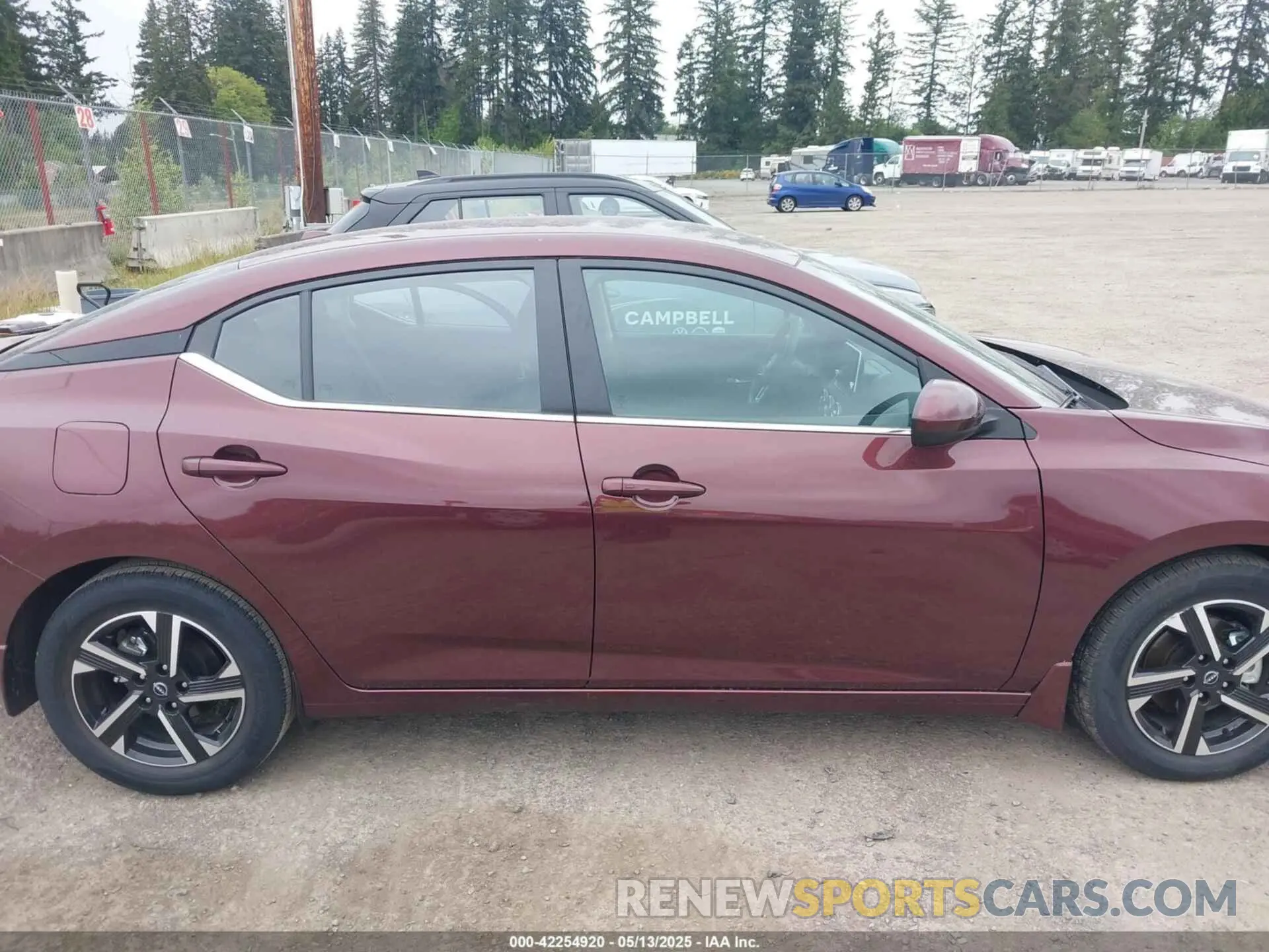 13 Photograph of a damaged car 3N1AB8CV6RY310664 NISSAN SENTRA 2024