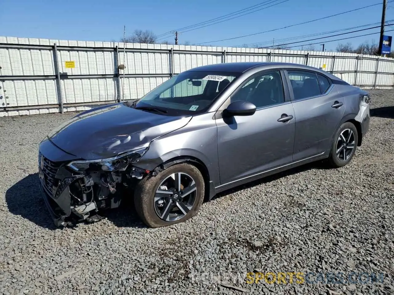 1 Photograph of a damaged car 3N1AB8CV6RY314567 NISSAN SENTRA 2024