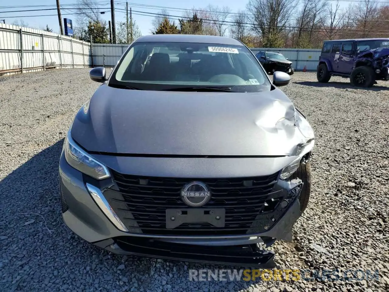 5 Photograph of a damaged car 3N1AB8CV6RY314567 NISSAN SENTRA 2024