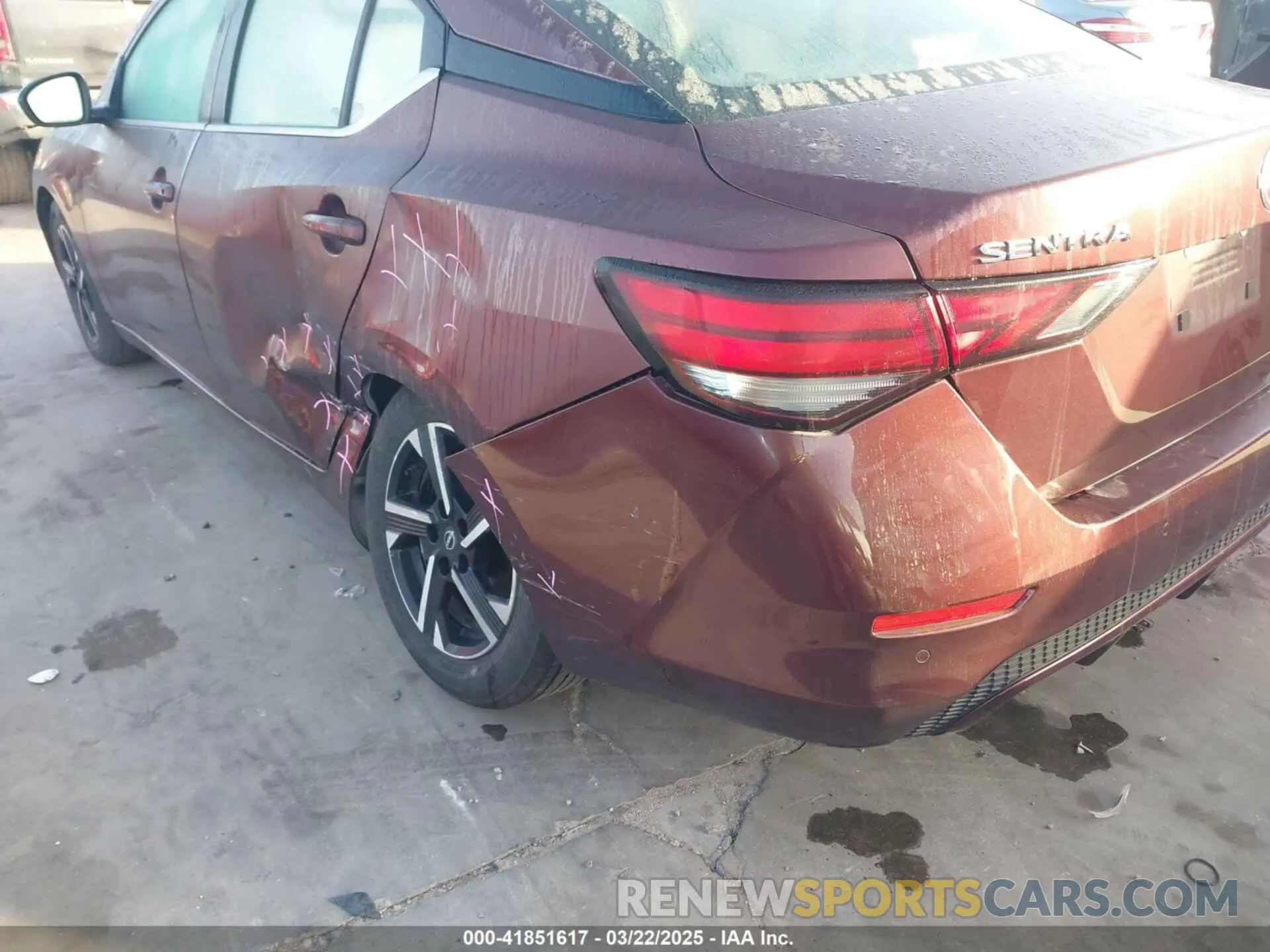 17 Photograph of a damaged car 3N1AB8CV6RY314990 NISSAN SENTRA 2024