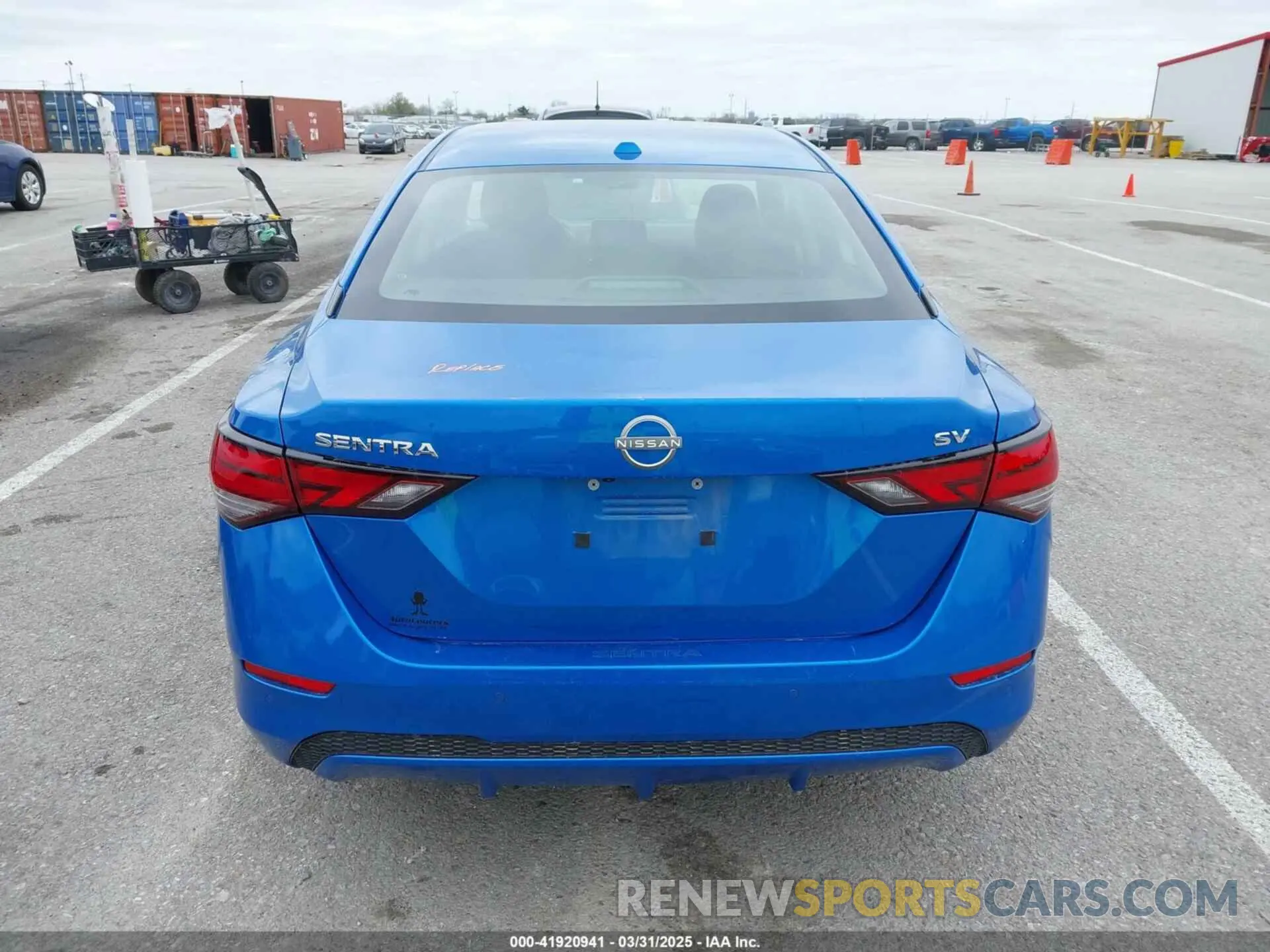 16 Photograph of a damaged car 3N1AB8CV6RY323477 NISSAN SENTRA 2024