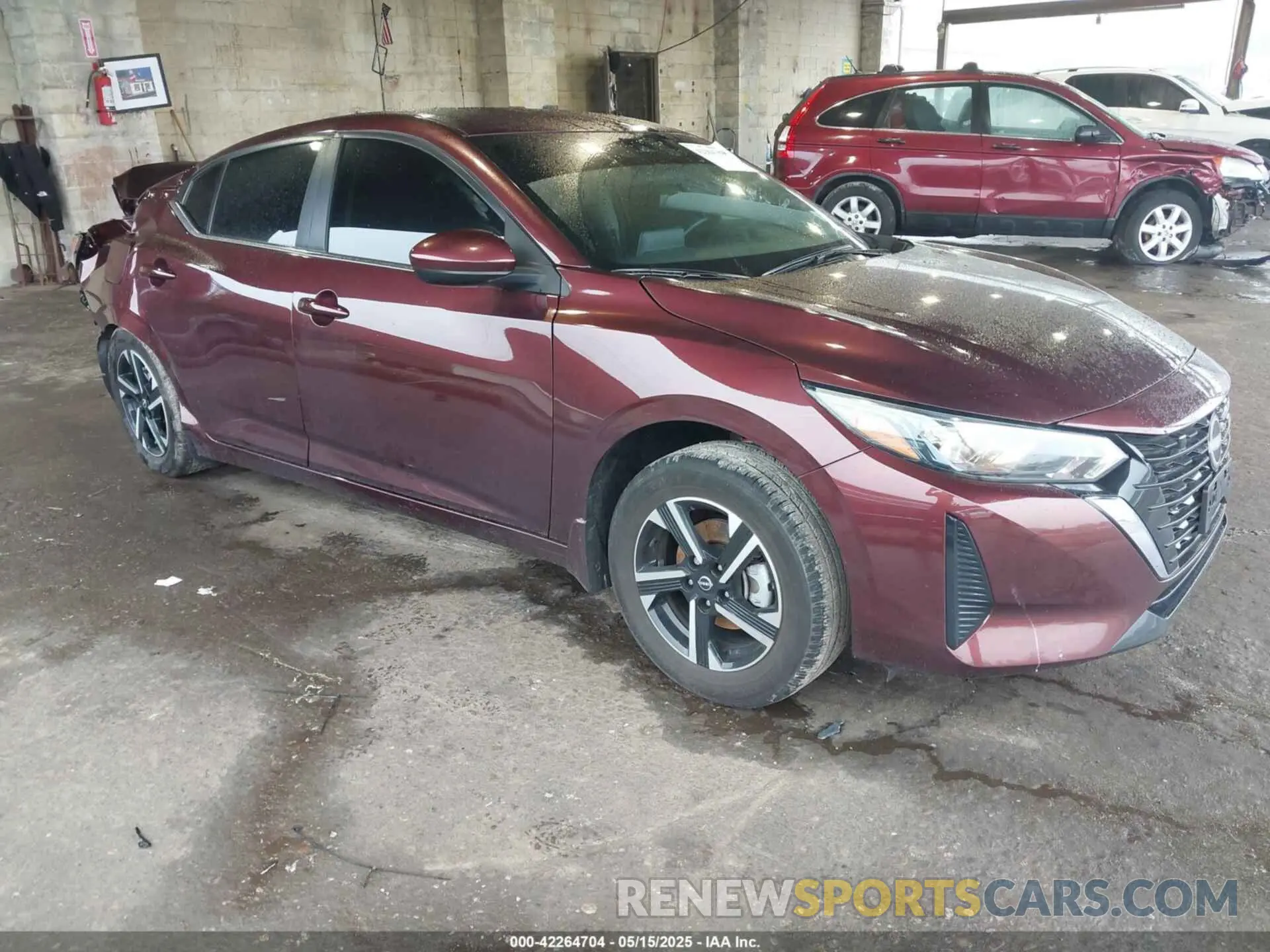 1 Photograph of a damaged car 3N1AB8CV6RY324029 NISSAN SENTRA 2024