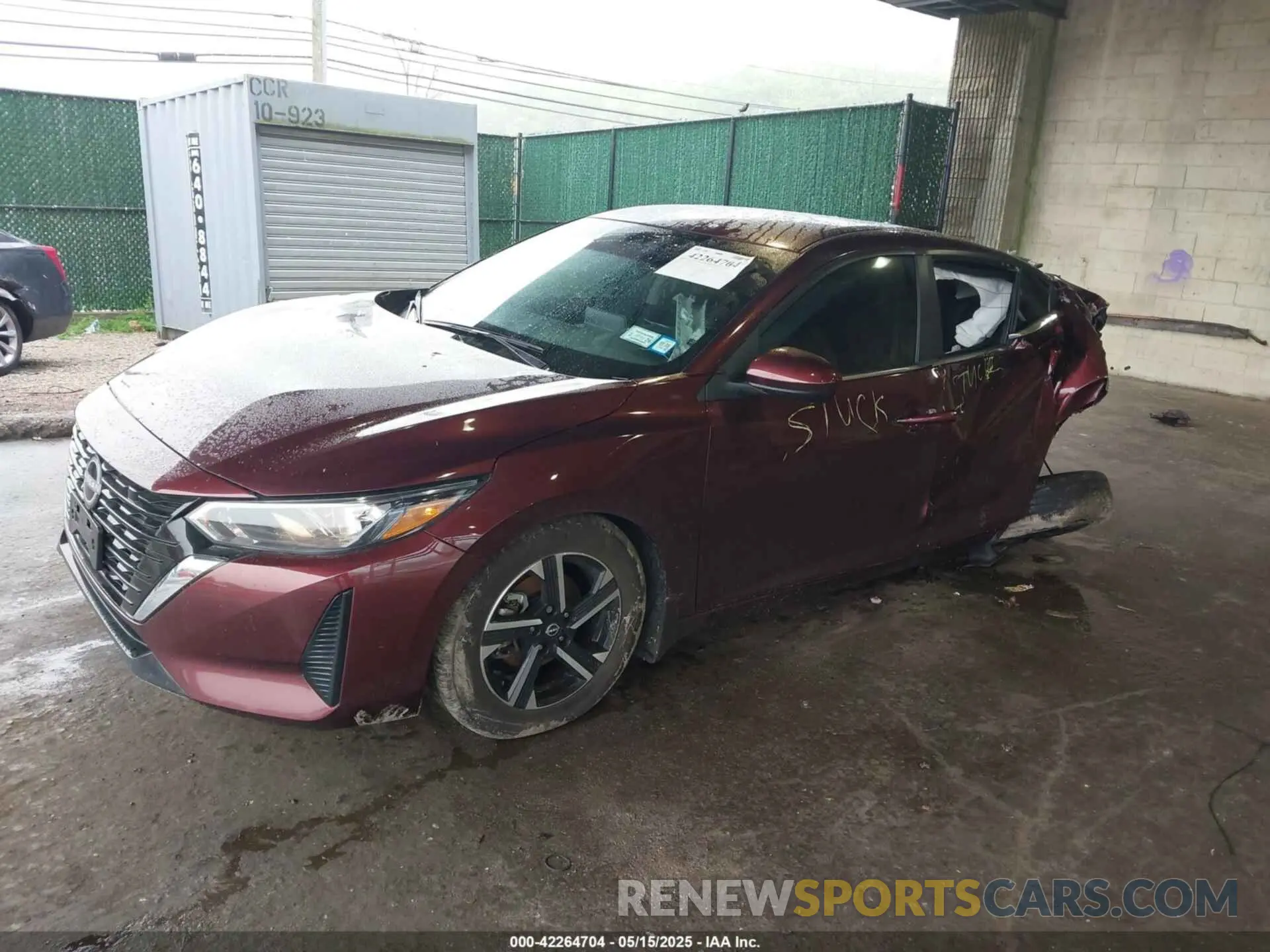 2 Photograph of a damaged car 3N1AB8CV6RY324029 NISSAN SENTRA 2024