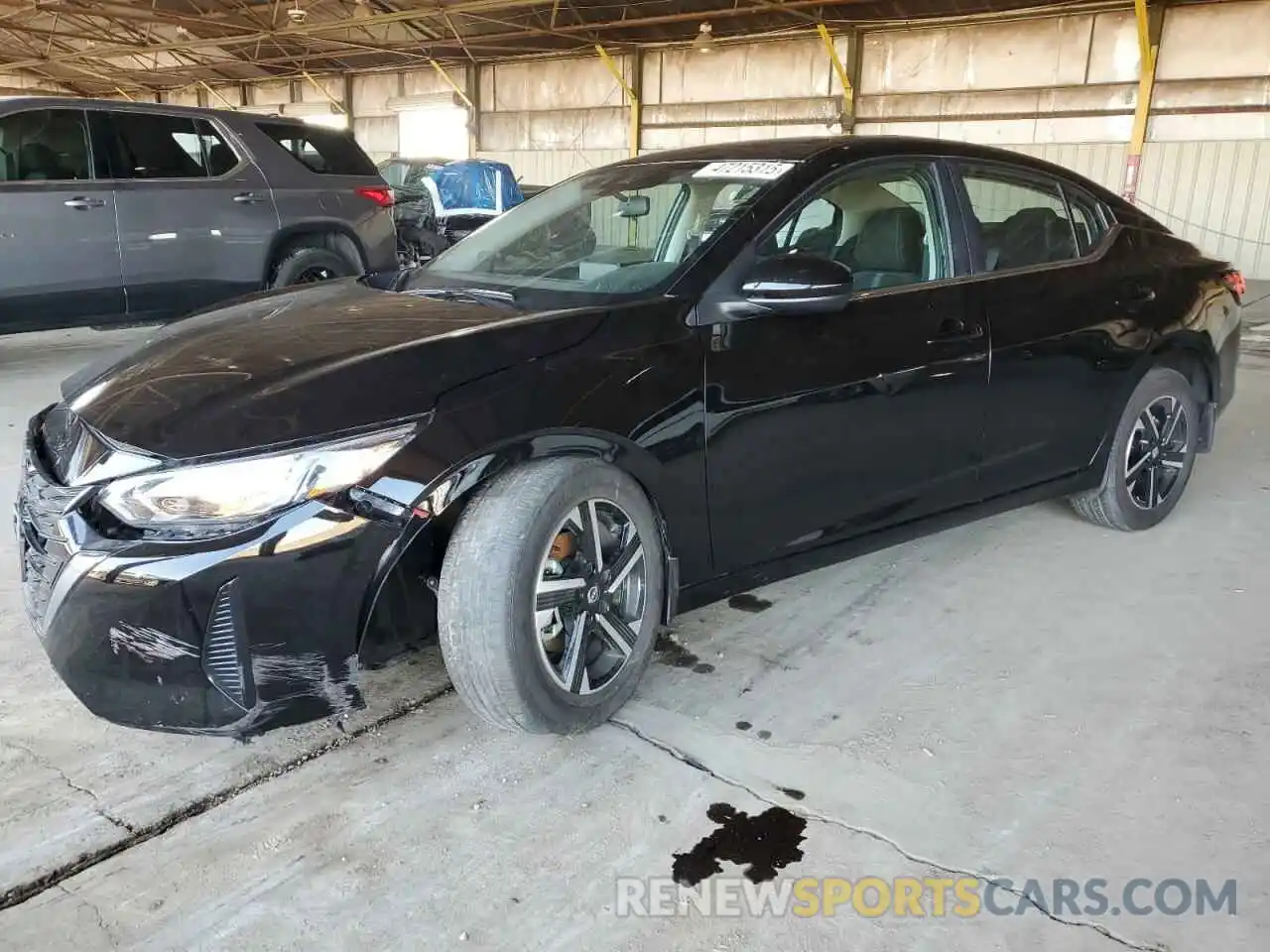 1 Photograph of a damaged car 3N1AB8CV6RY327254 NISSAN SENTRA 2024