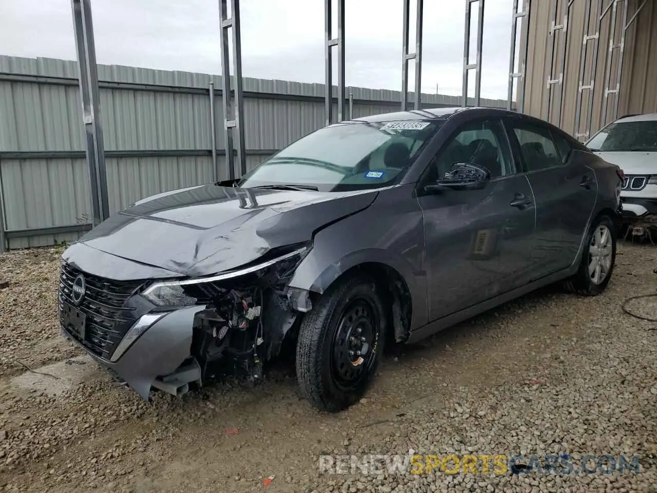 1 Photograph of a damaged car 3N1AB8CV6RY340554 NISSAN SENTRA 2024