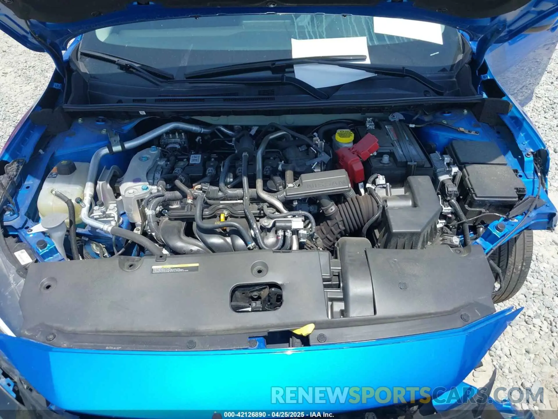 10 Photograph of a damaged car 3N1AB8CV6RY343650 NISSAN SENTRA 2024