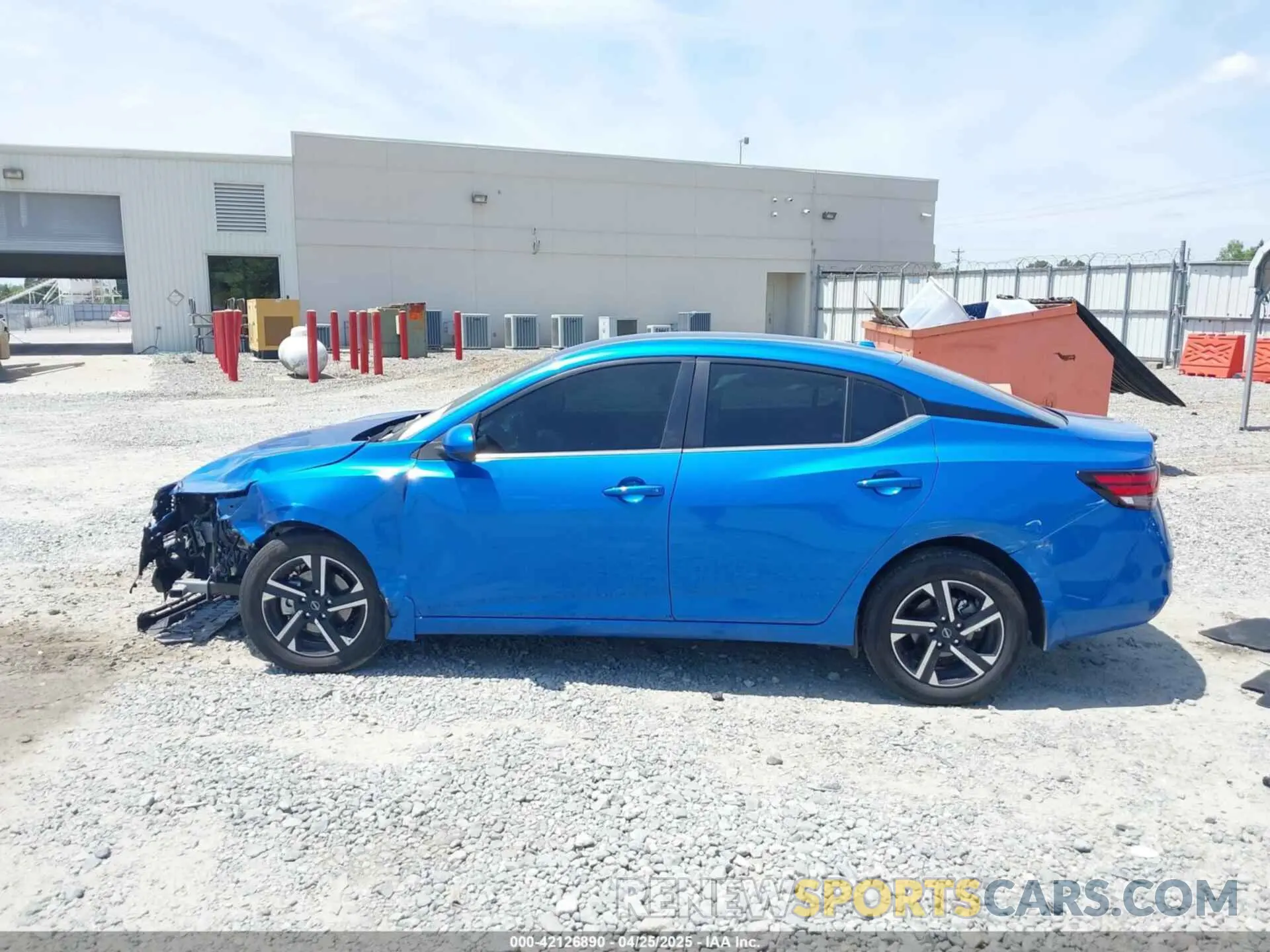14 Photograph of a damaged car 3N1AB8CV6RY343650 NISSAN SENTRA 2024