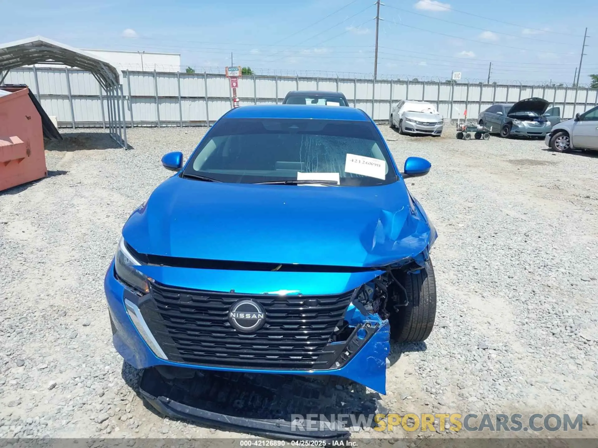 6 Photograph of a damaged car 3N1AB8CV6RY343650 NISSAN SENTRA 2024