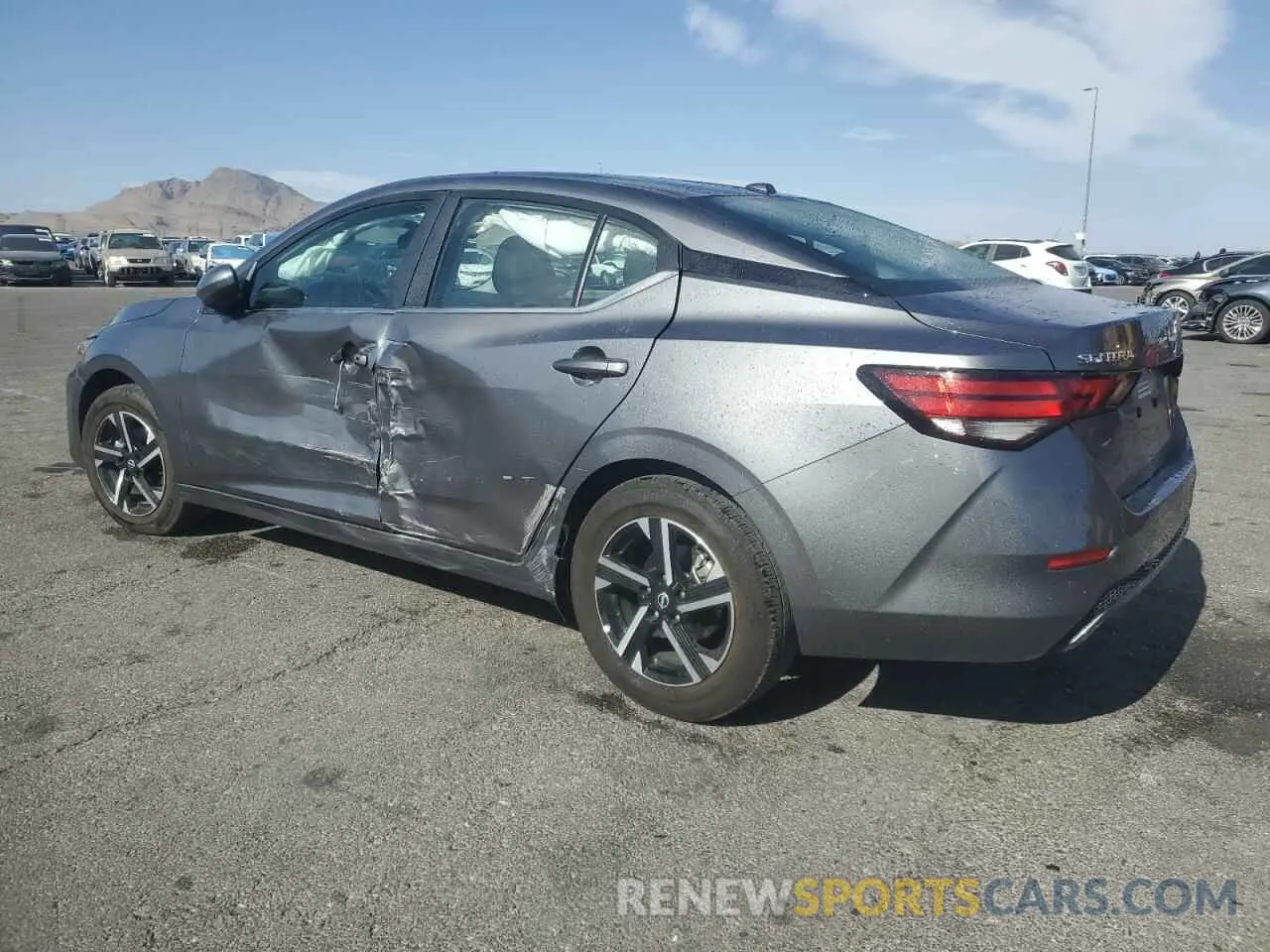 2 Photograph of a damaged car 3N1AB8CV6RY344796 NISSAN SENTRA 2024