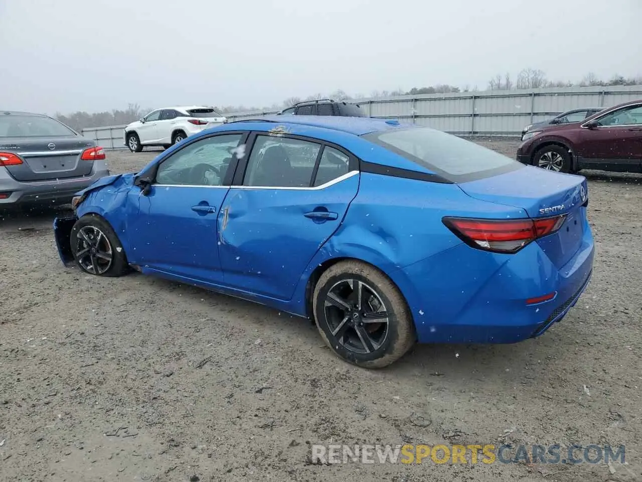 2 Photograph of a damaged car 3N1AB8CV6RY347052 NISSAN SENTRA 2024