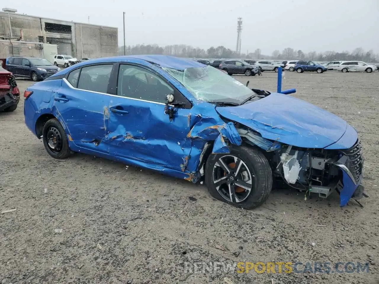 4 Photograph of a damaged car 3N1AB8CV6RY347052 NISSAN SENTRA 2024