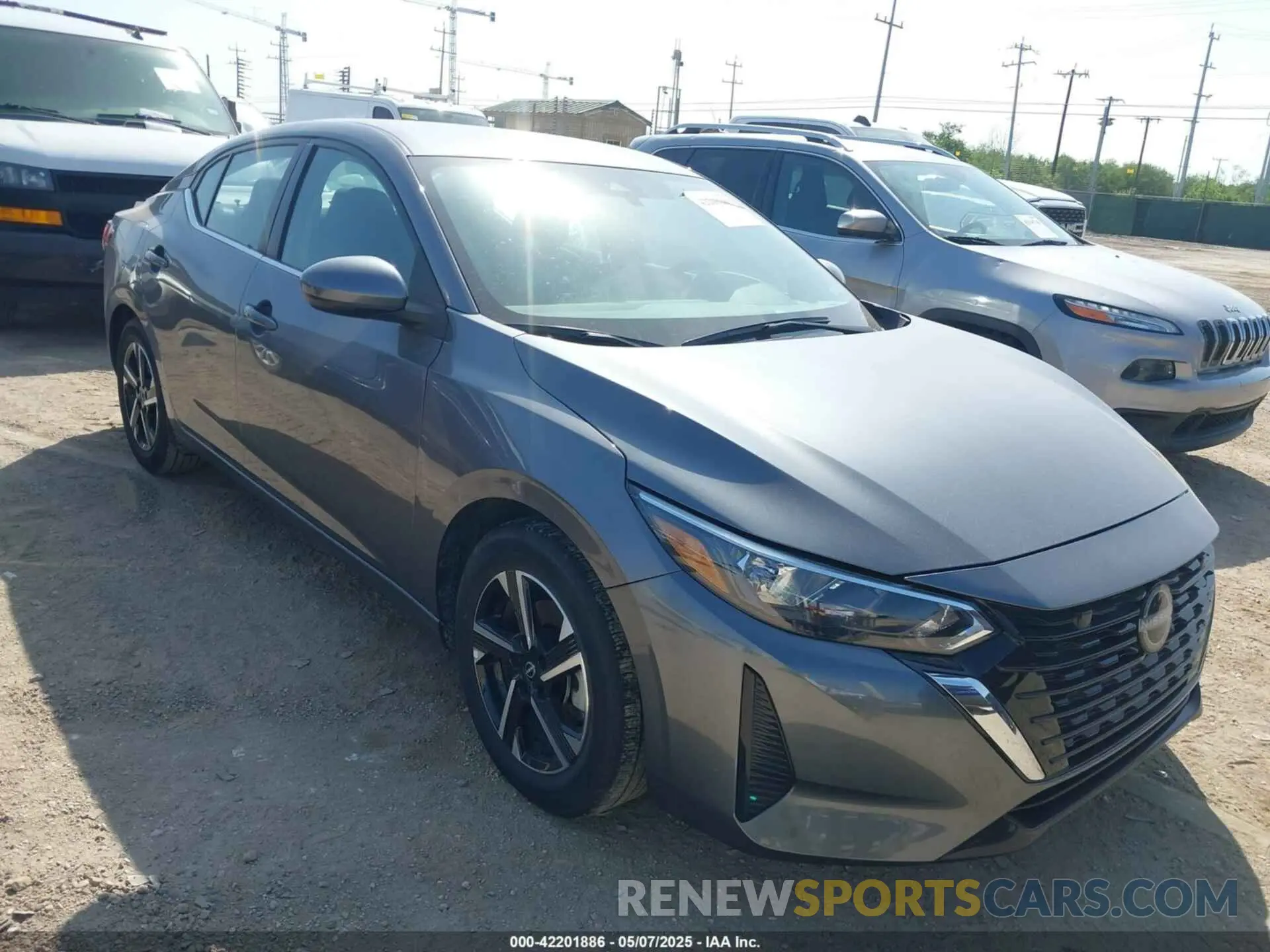 1 Photograph of a damaged car 3N1AB8CV6RY348881 NISSAN SENTRA 2024