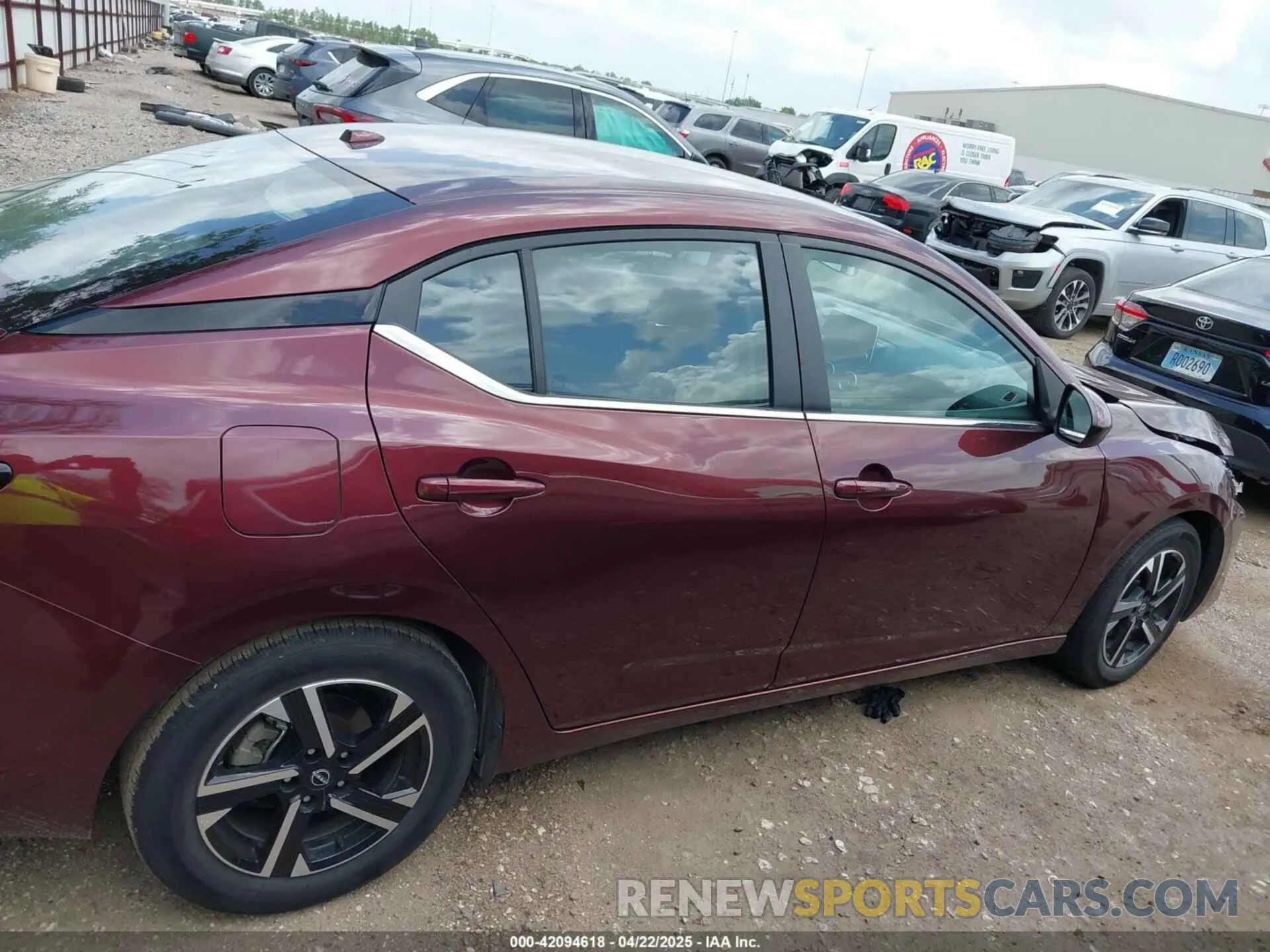 13 Photograph of a damaged car 3N1AB8CV6RY352476 NISSAN SENTRA 2024