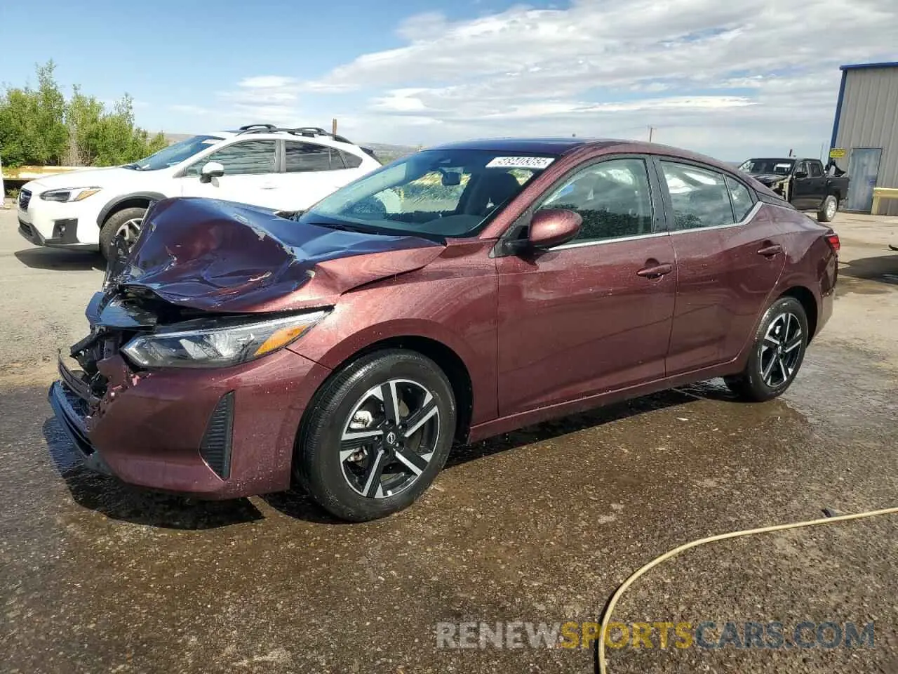 1 Photograph of a damaged car 3N1AB8CV6RY364532 NISSAN SENTRA 2024