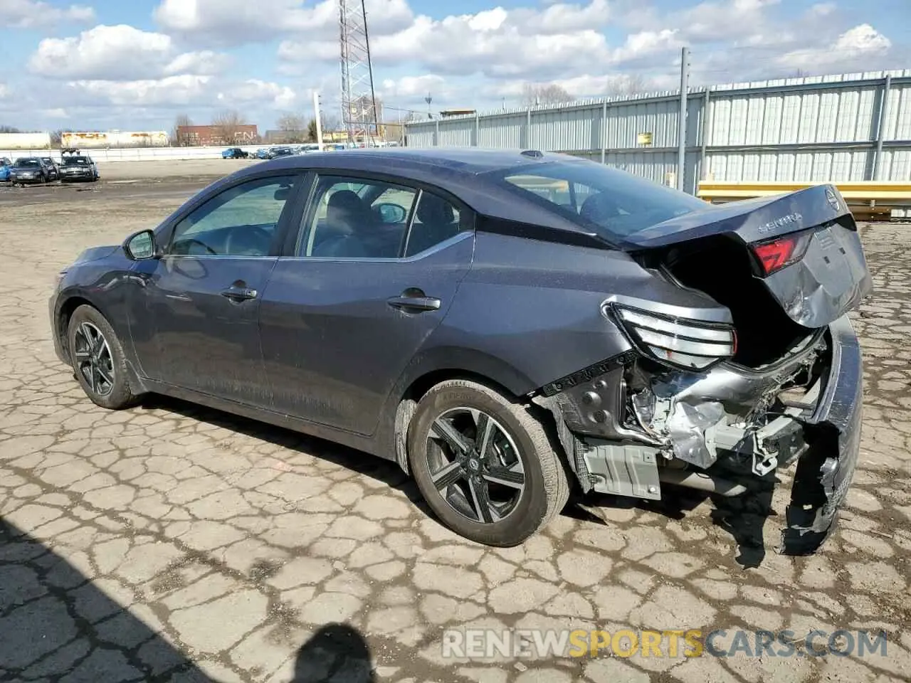 2 Photograph of a damaged car 3N1AB8CV6RY365258 NISSAN SENTRA 2024