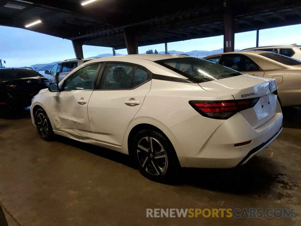 2 Photograph of a damaged car 3N1AB8CV6RY365745 NISSAN SENTRA 2024