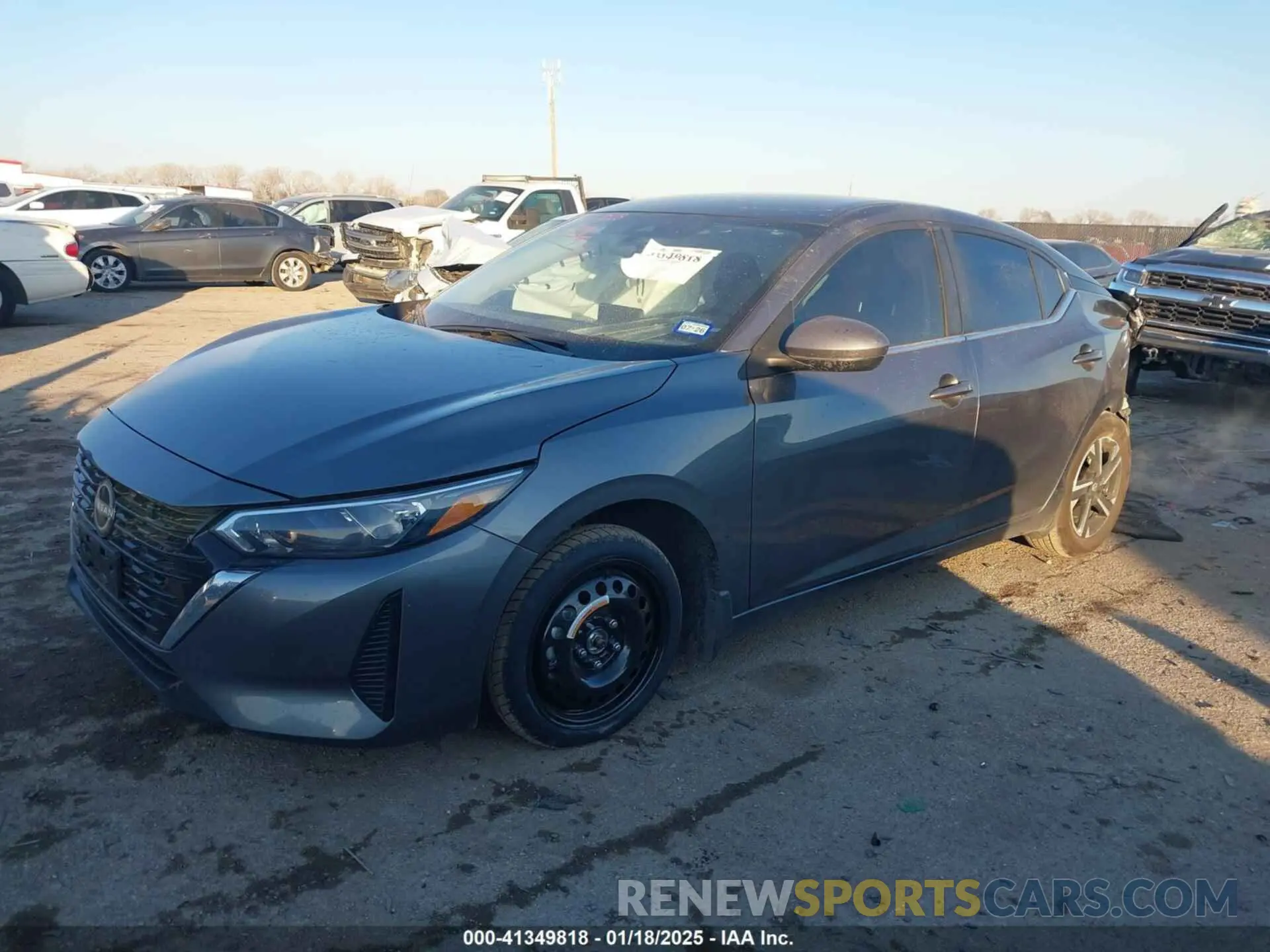 2 Photograph of a damaged car 3N1AB8CV6RY374154 NISSAN SENTRA 2024