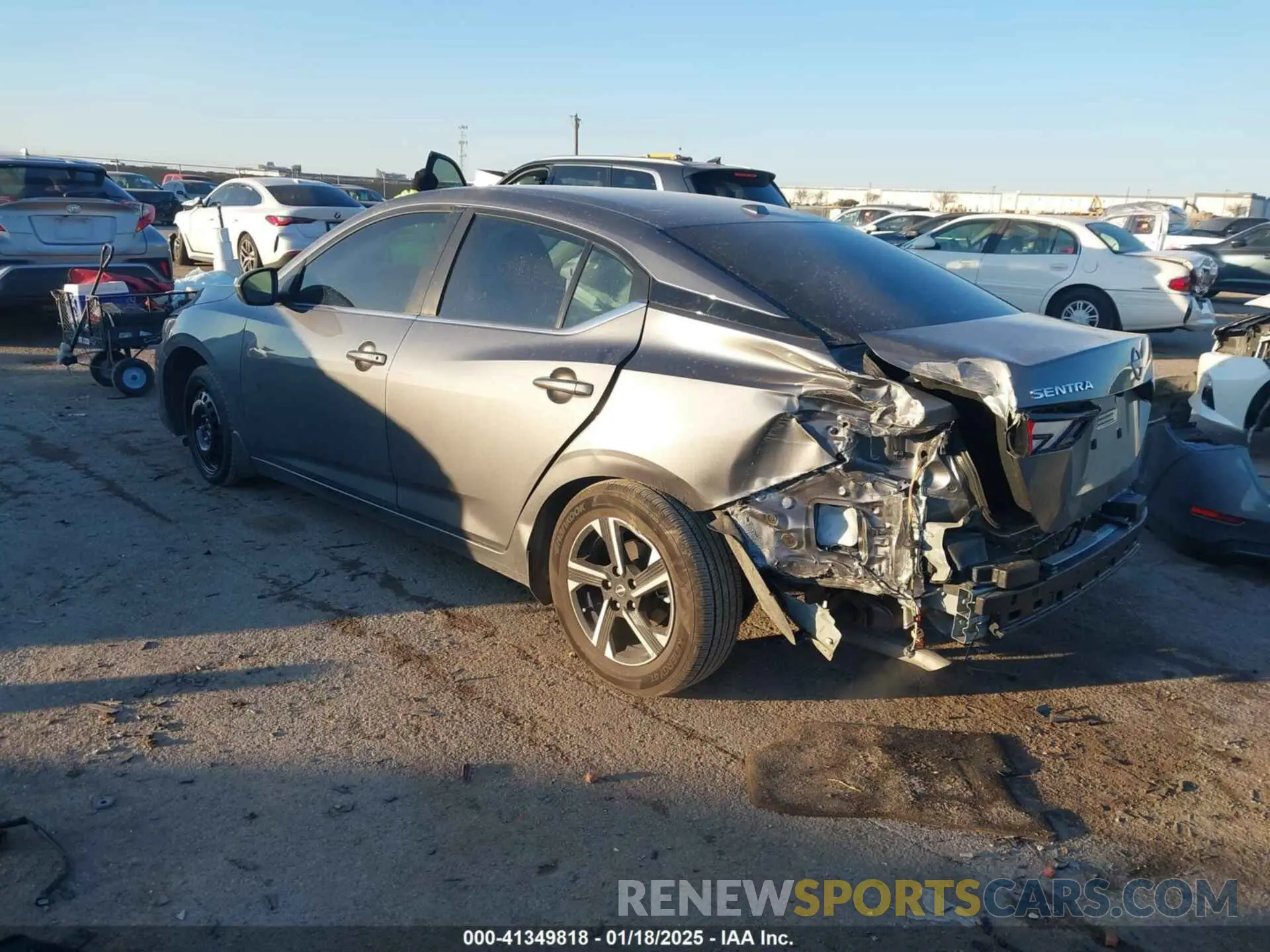 3 Photograph of a damaged car 3N1AB8CV6RY374154 NISSAN SENTRA 2024