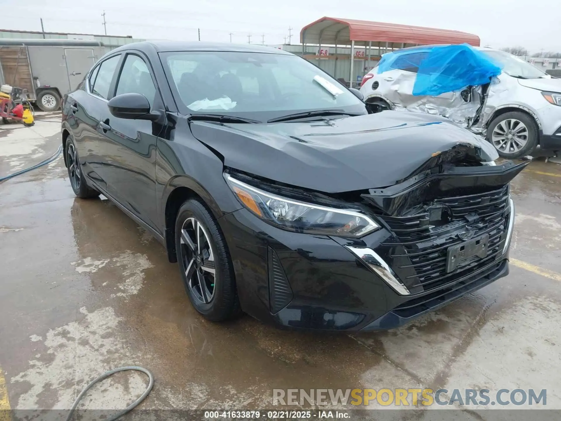 1 Photograph of a damaged car 3N1AB8CV6RY376258 NISSAN SENTRA 2024