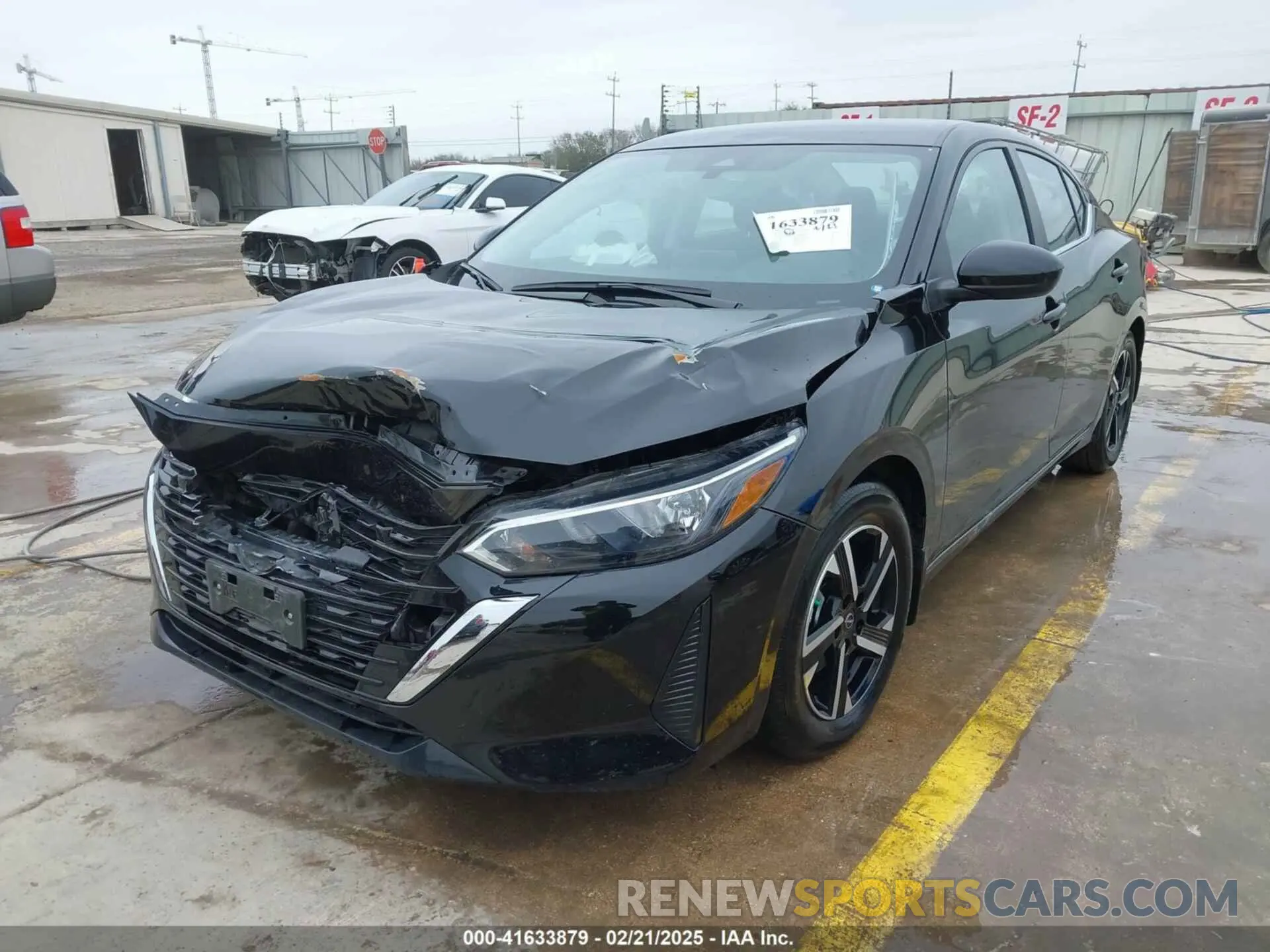 2 Photograph of a damaged car 3N1AB8CV6RY376258 NISSAN SENTRA 2024