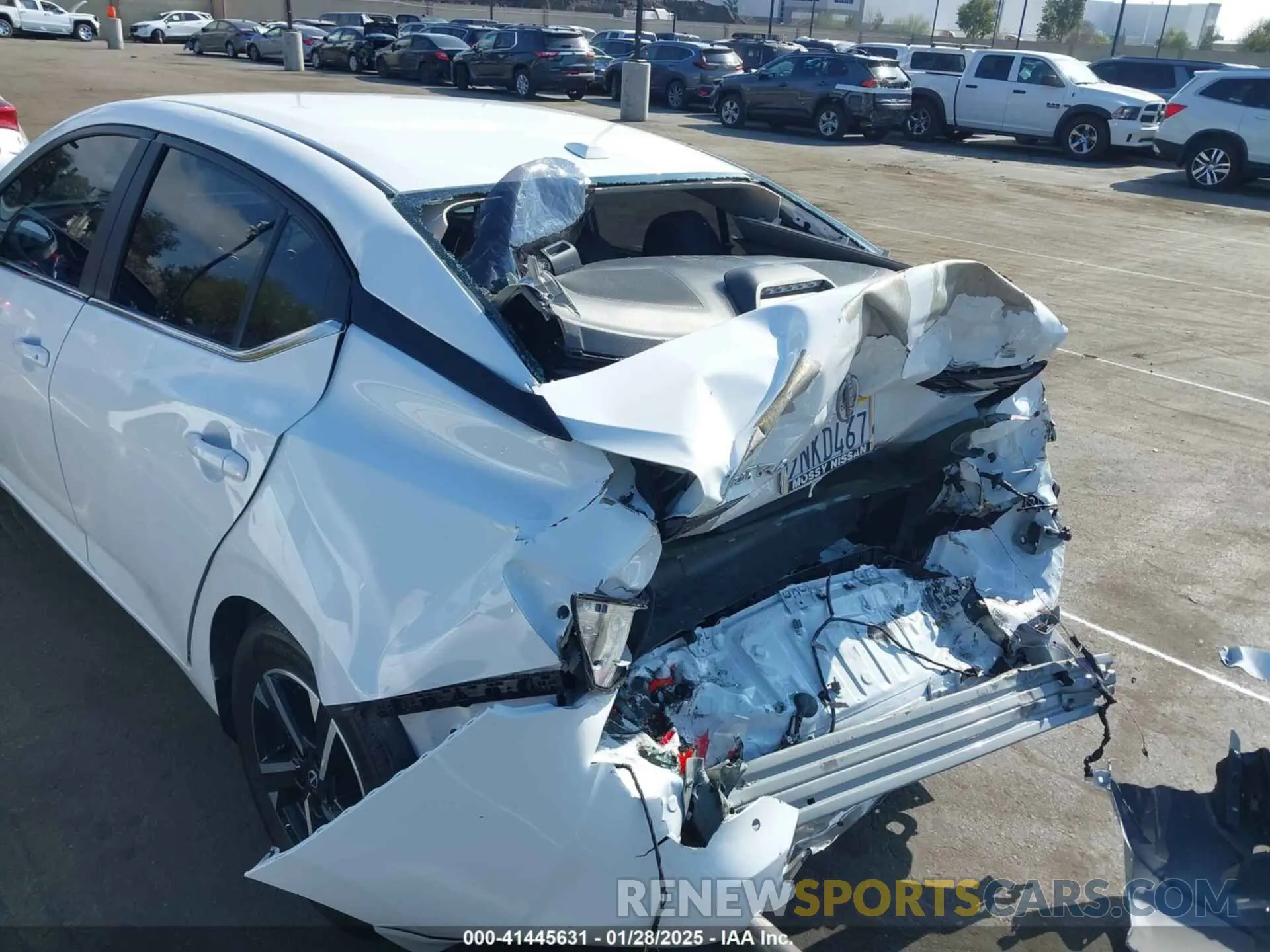 19 Photograph of a damaged car 3N1AB8CV6RY379841 NISSAN SENTRA 2024