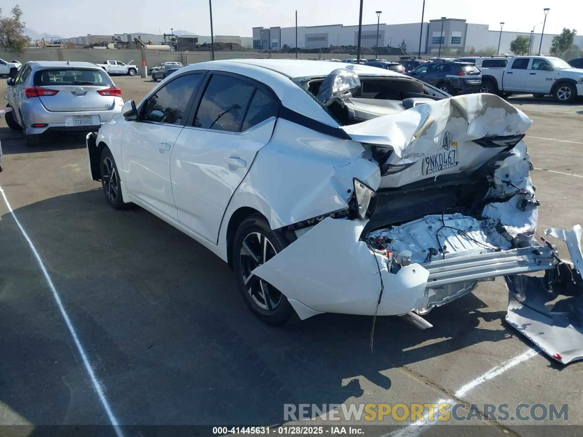 3 Photograph of a damaged car 3N1AB8CV6RY379841 NISSAN SENTRA 2024