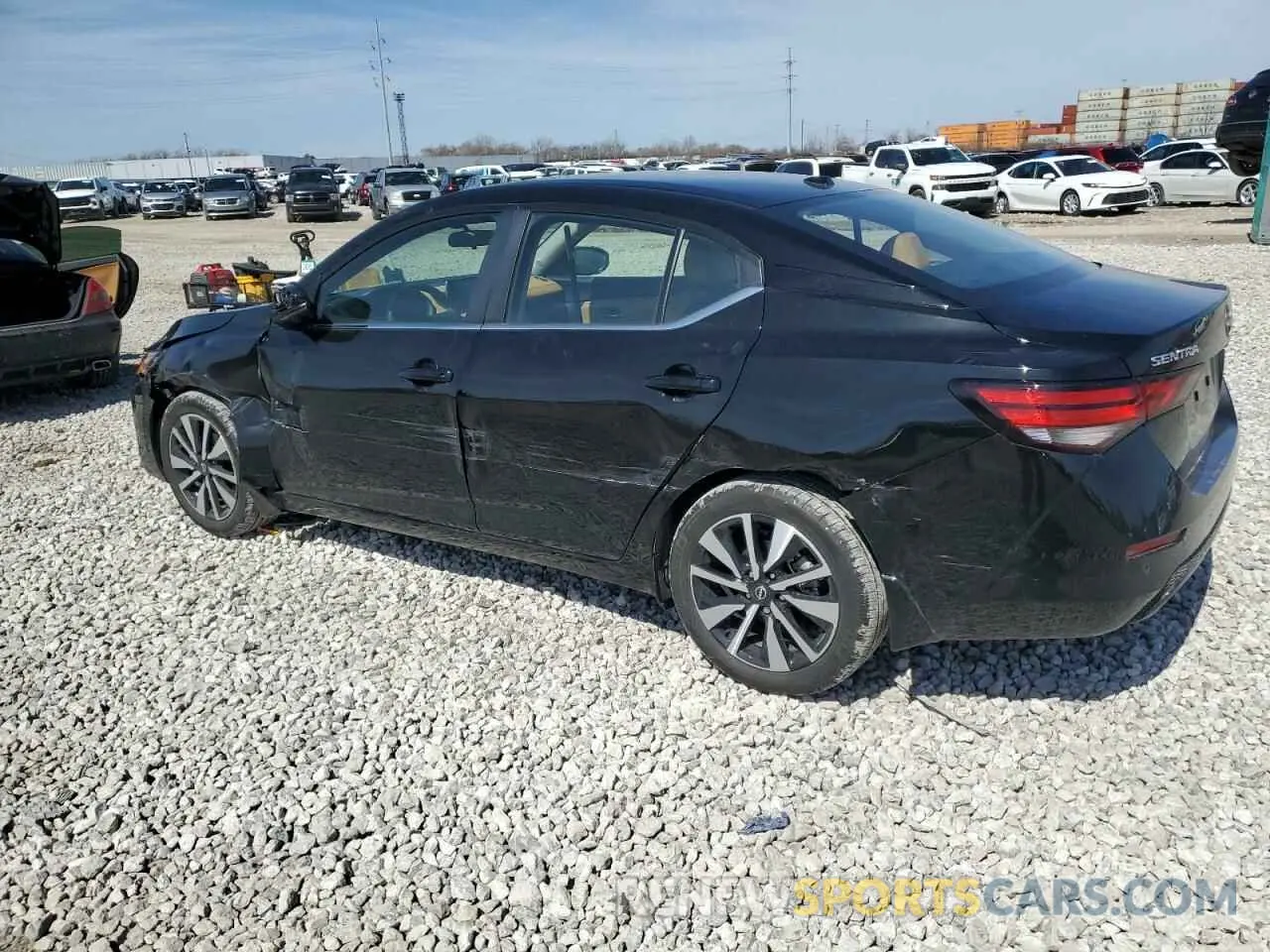 2 Photograph of a damaged car 3N1AB8CV6RY387664 NISSAN SENTRA 2024