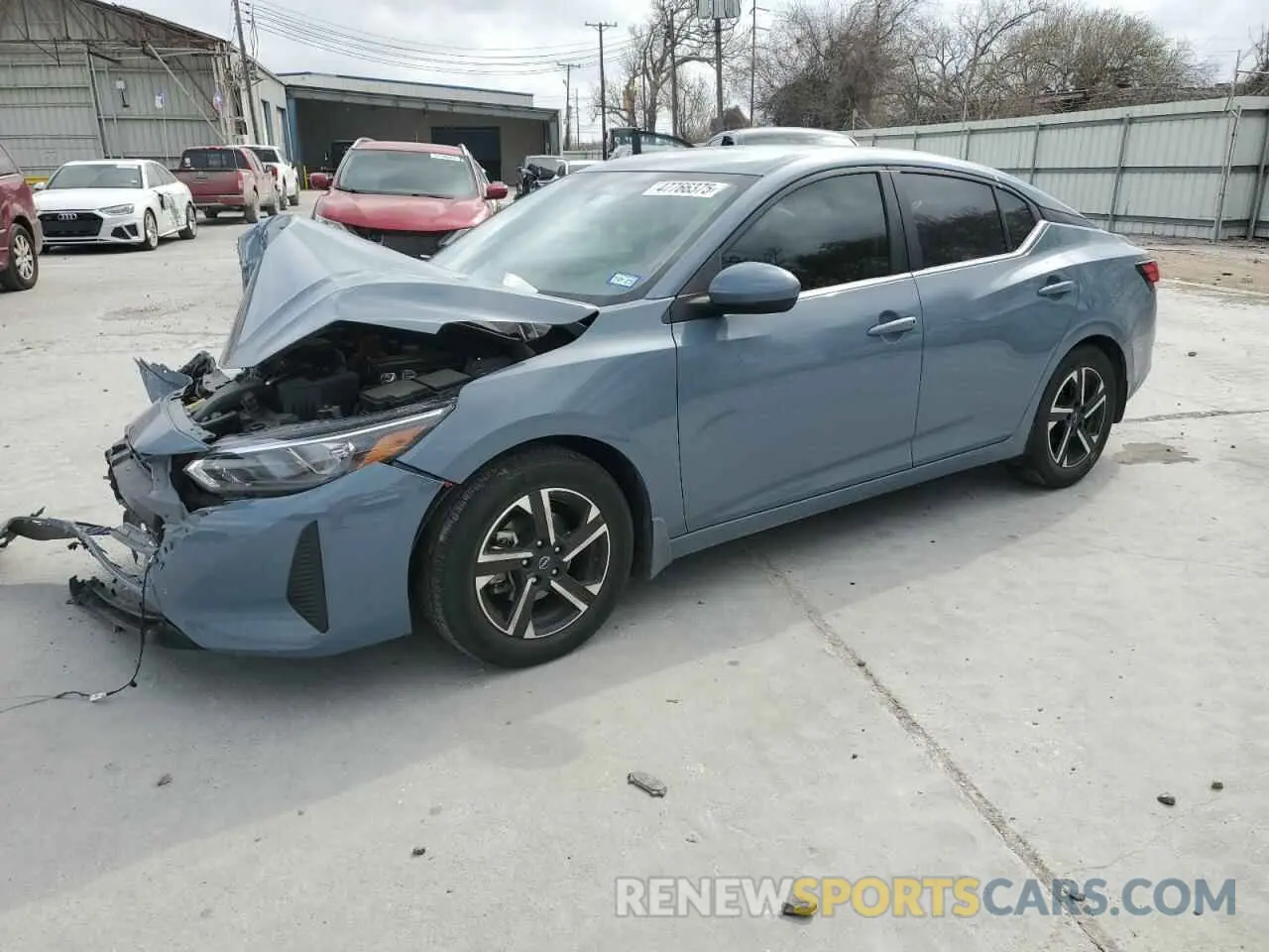 1 Photograph of a damaged car 3N1AB8CV7RY217586 NISSAN SENTRA 2024