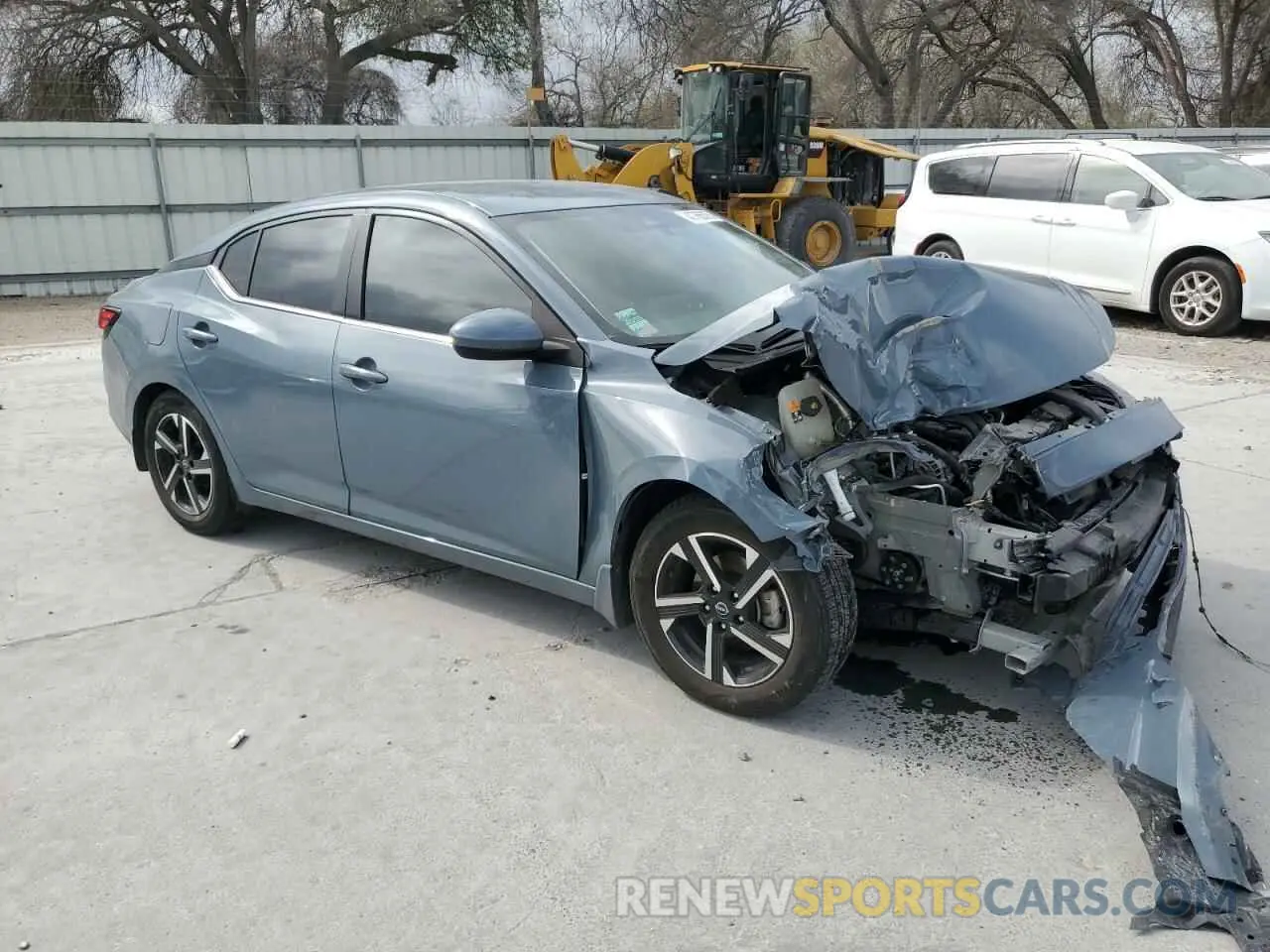 4 Photograph of a damaged car 3N1AB8CV7RY217586 NISSAN SENTRA 2024