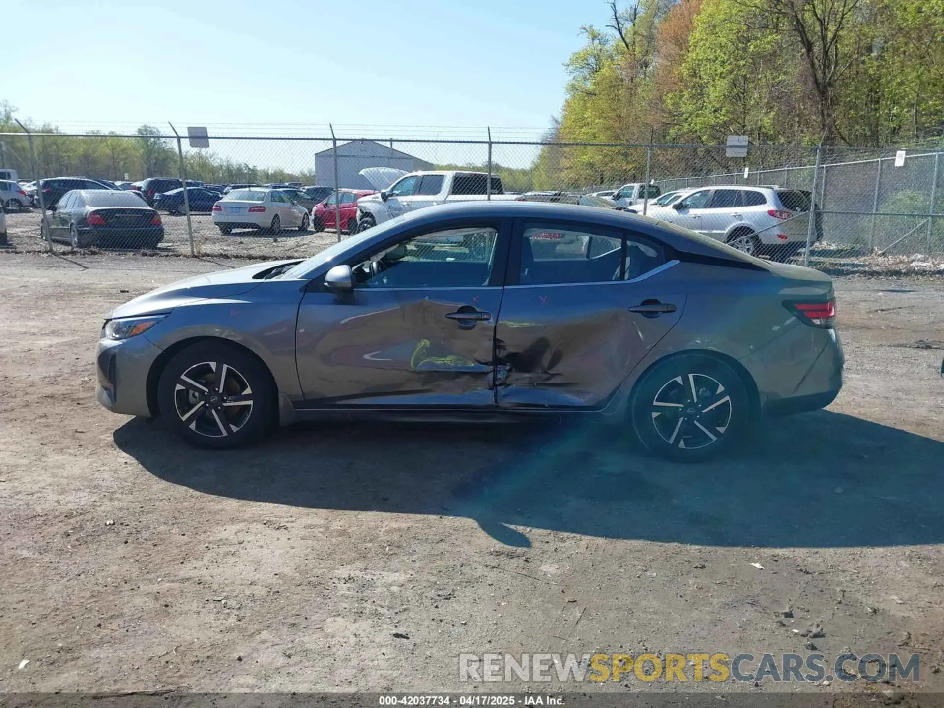14 Photograph of a damaged car 3N1AB8CV7RY218656 NISSAN SENTRA 2024