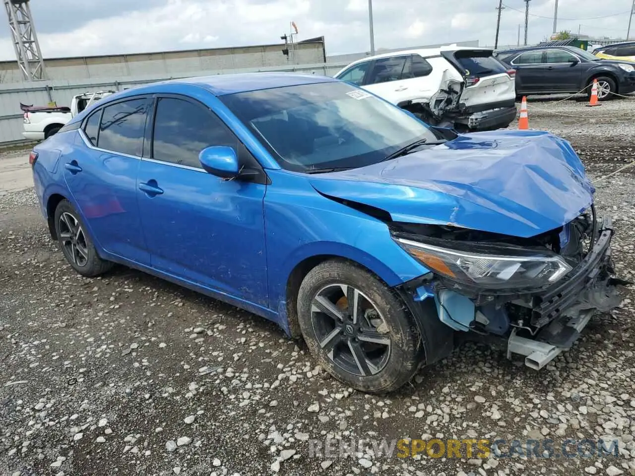 4 Photograph of a damaged car 3N1AB8CV7RY223274 NISSAN SENTRA 2024
