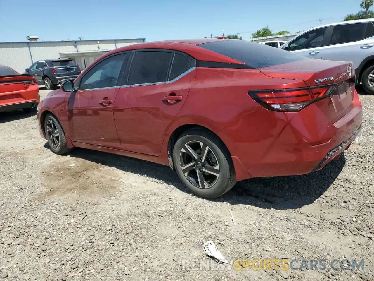2 Photograph of a damaged car 3N1AB8CV7RY224814 NISSAN SENTRA 2024