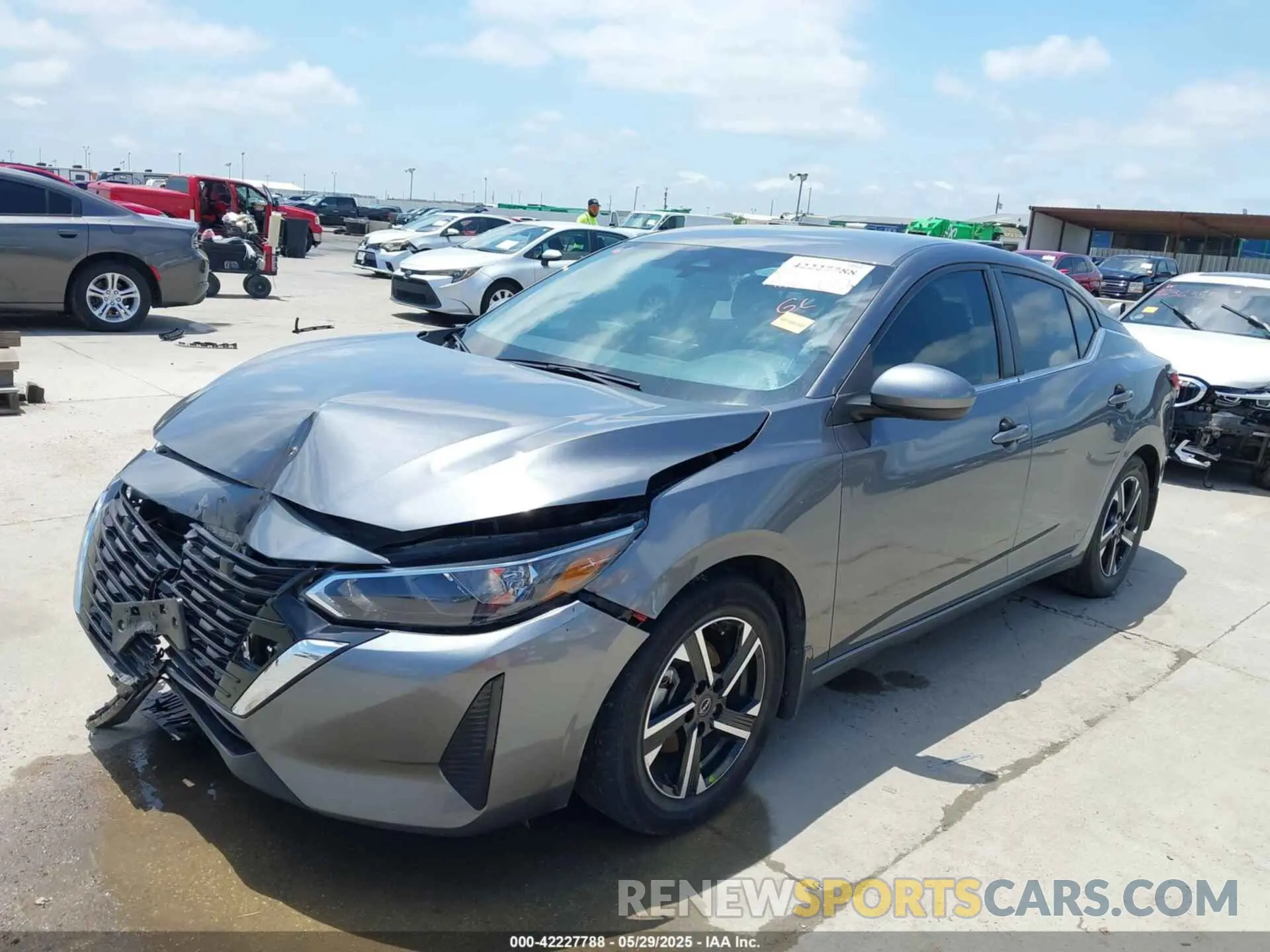 2 Photograph of a damaged car 3N1AB8CV7RY229558 NISSAN SENTRA 2024