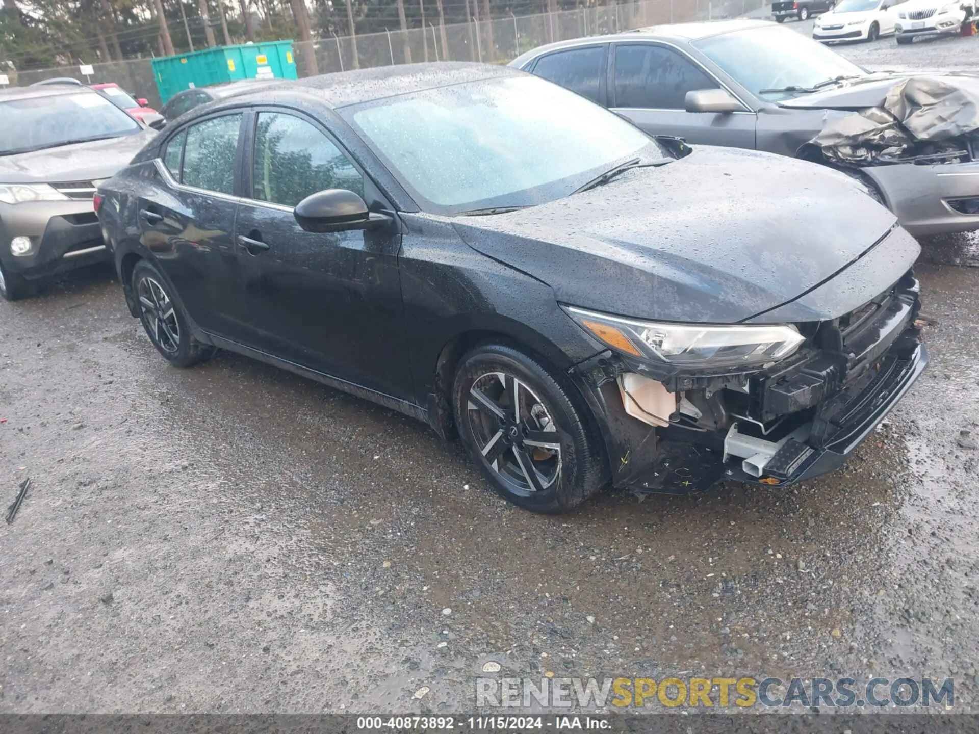 1 Photograph of a damaged car 3N1AB8CV7RY230841 NISSAN SENTRA 2024