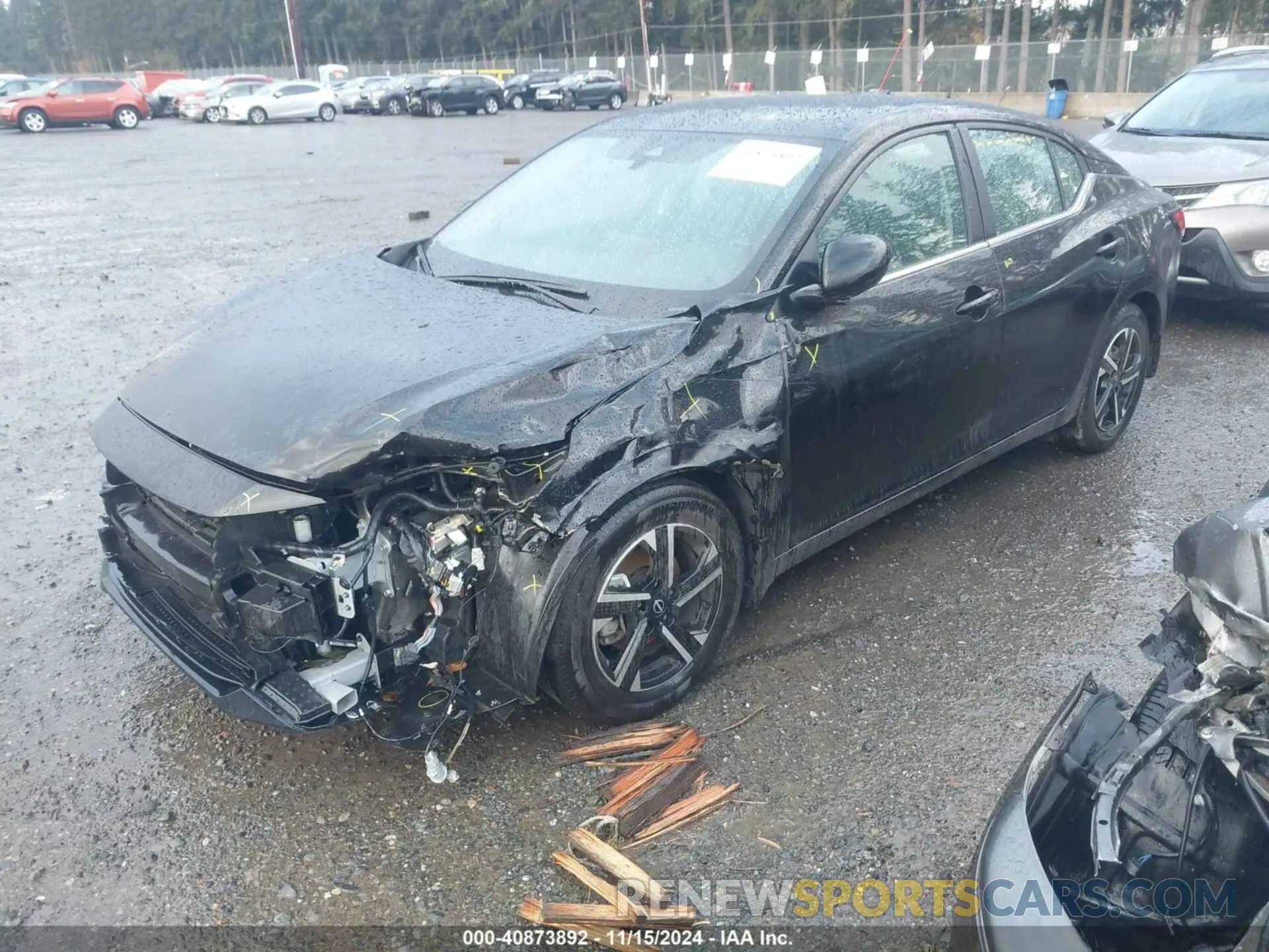 2 Photograph of a damaged car 3N1AB8CV7RY230841 NISSAN SENTRA 2024