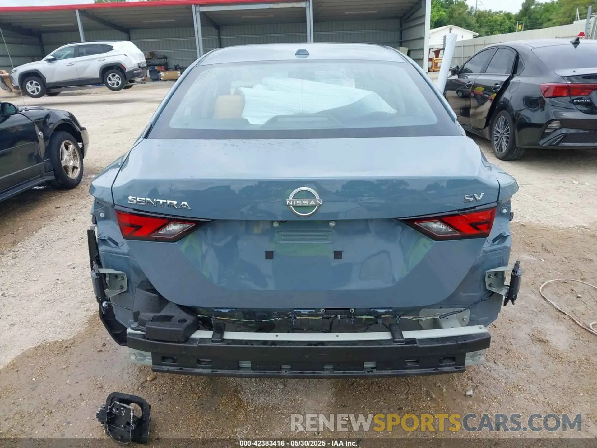 17 Photograph of a damaged car 3N1AB8CV7RY233335 NISSAN SENTRA 2024