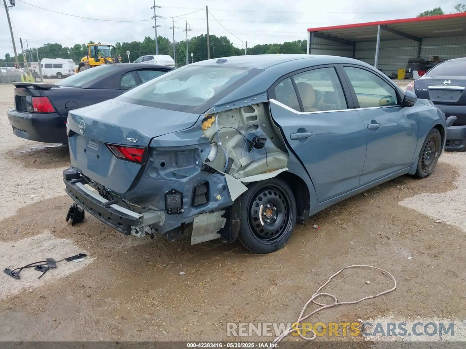 4 Photograph of a damaged car 3N1AB8CV7RY233335 NISSAN SENTRA 2024