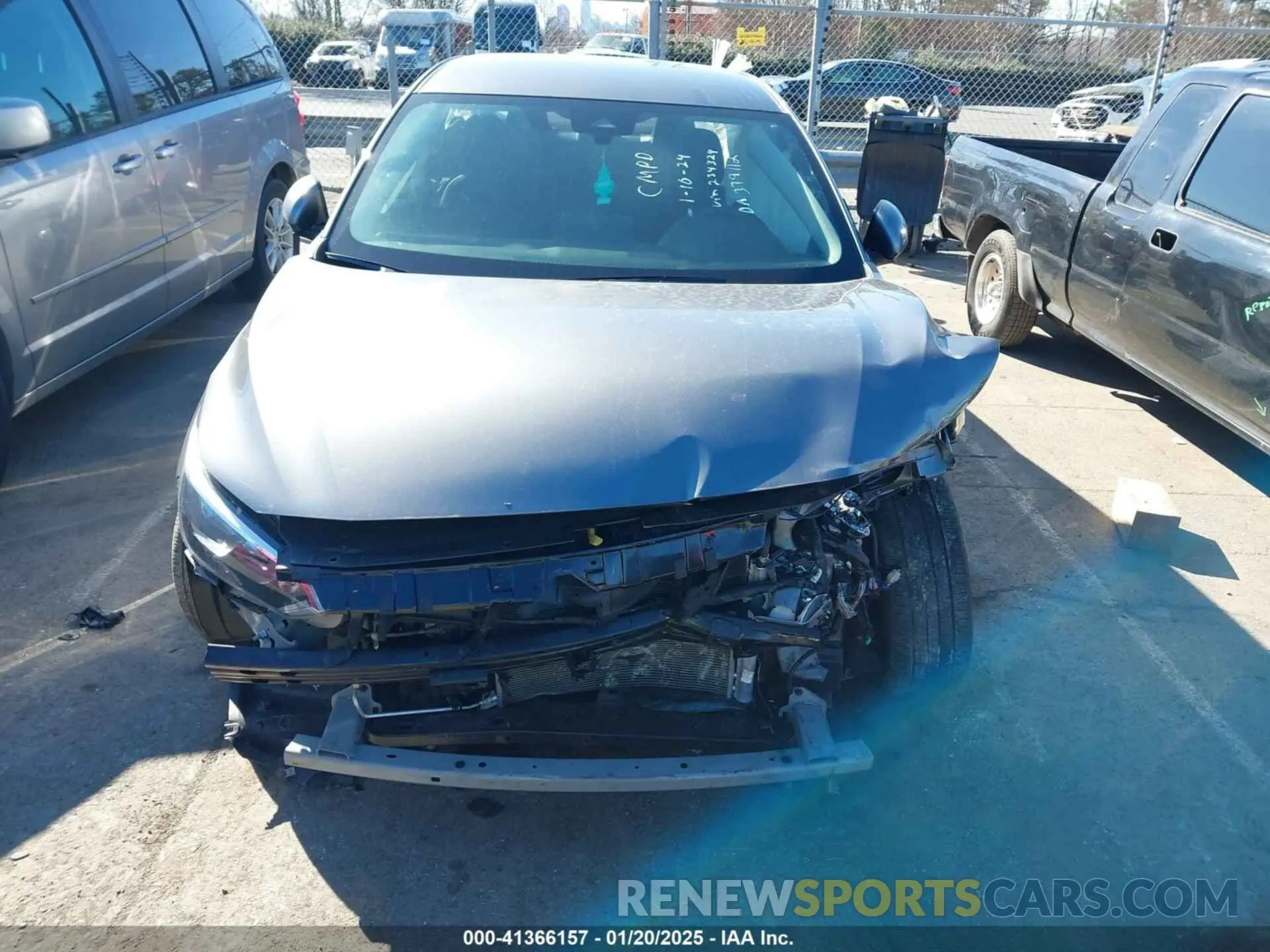 12 Photograph of a damaged car 3N1AB8CV7RY234324 NISSAN SENTRA 2024