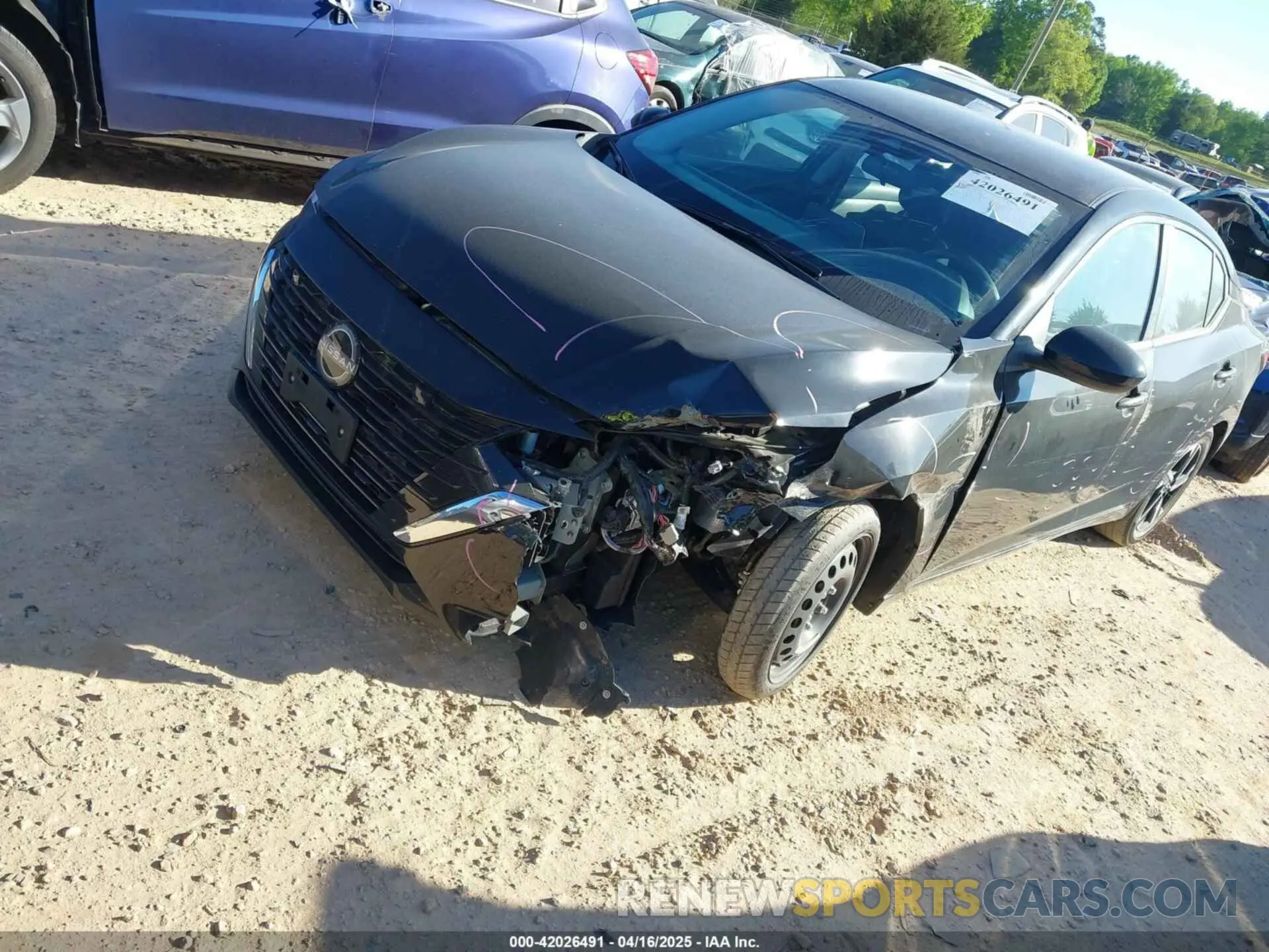 2 Photograph of a damaged car 3N1AB8CV7RY240284 NISSAN SENTRA 2024
