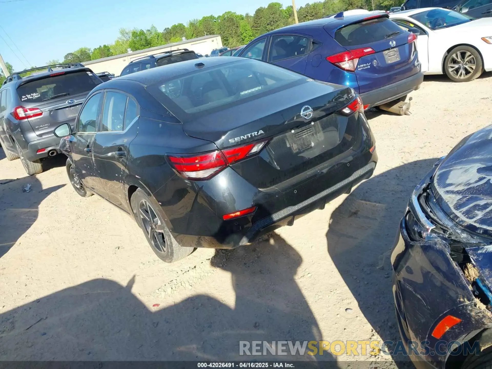 3 Photograph of a damaged car 3N1AB8CV7RY240284 NISSAN SENTRA 2024