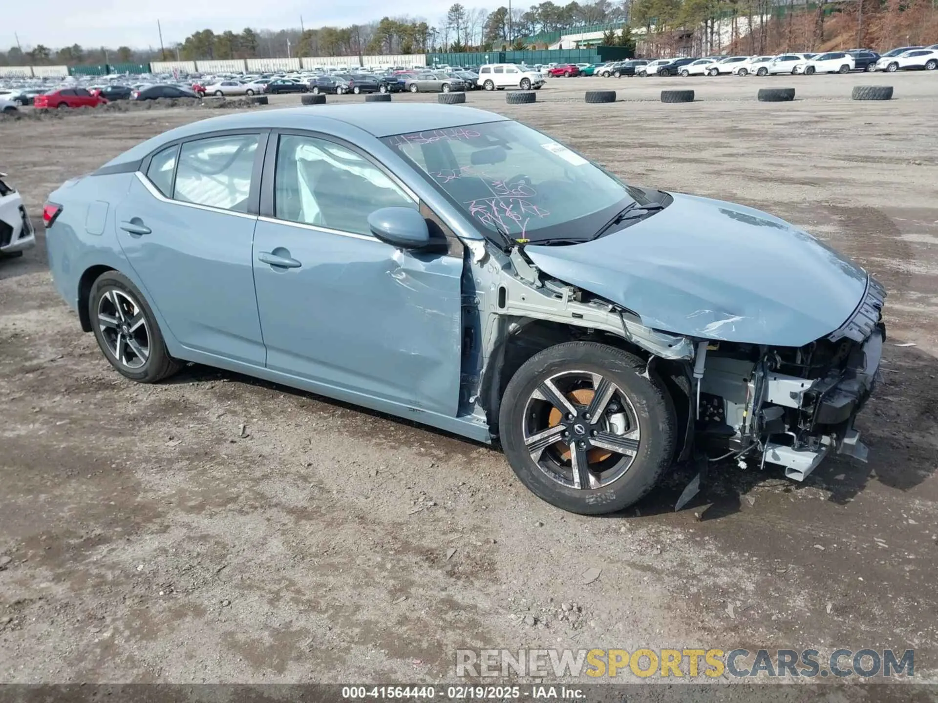 1 Photograph of a damaged car 3N1AB8CV7RY247719 NISSAN SENTRA 2024