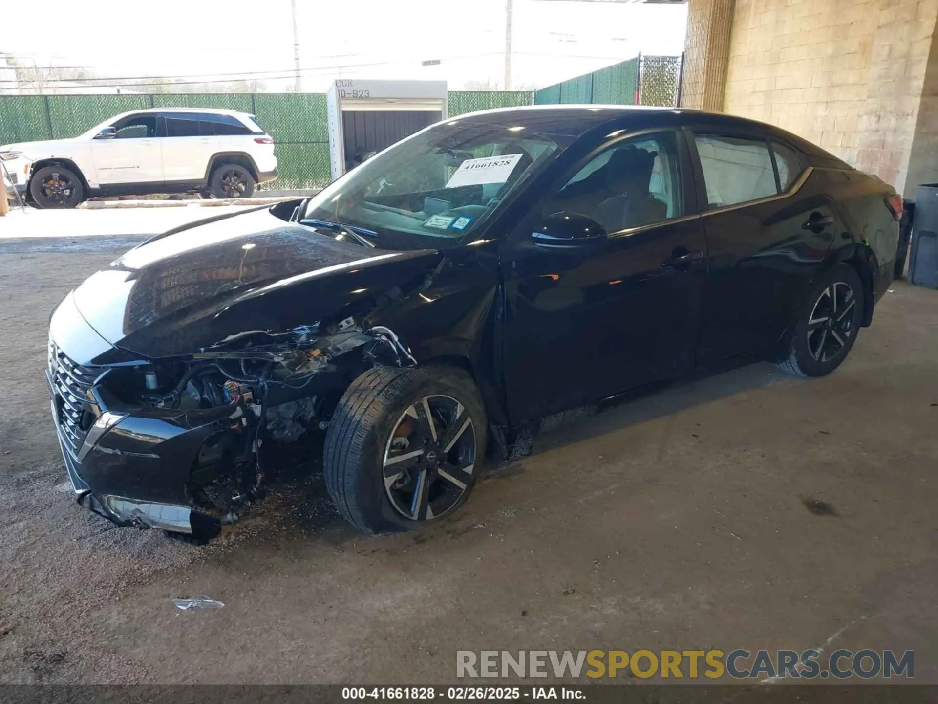 2 Photograph of a damaged car 3N1AB8CV7RY281837 NISSAN SENTRA 2024