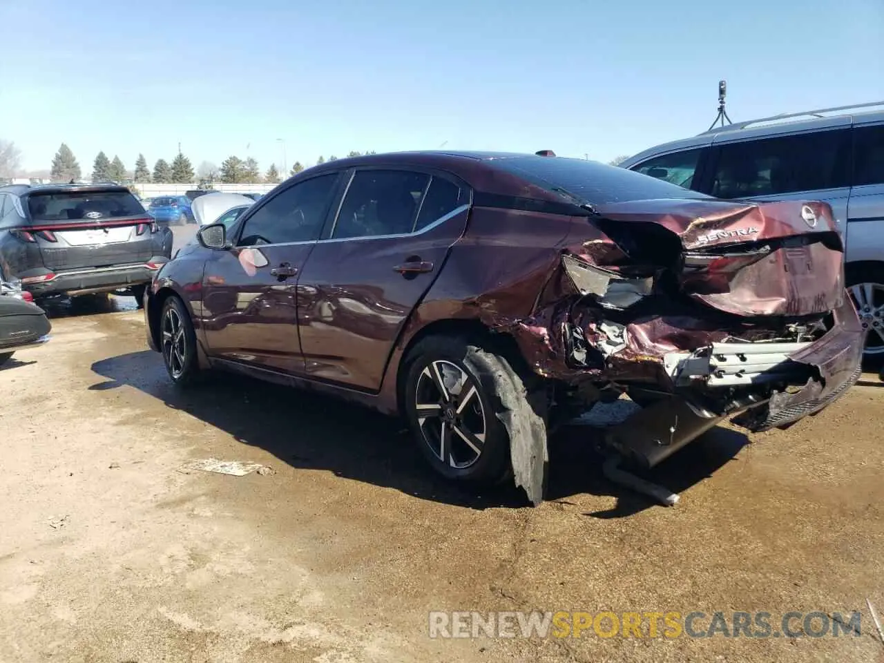 2 Photograph of a damaged car 3N1AB8CV7RY304999 NISSAN SENTRA 2024
