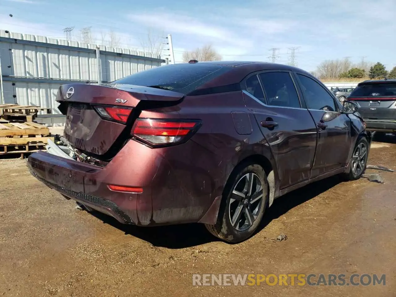 3 Photograph of a damaged car 3N1AB8CV7RY304999 NISSAN SENTRA 2024