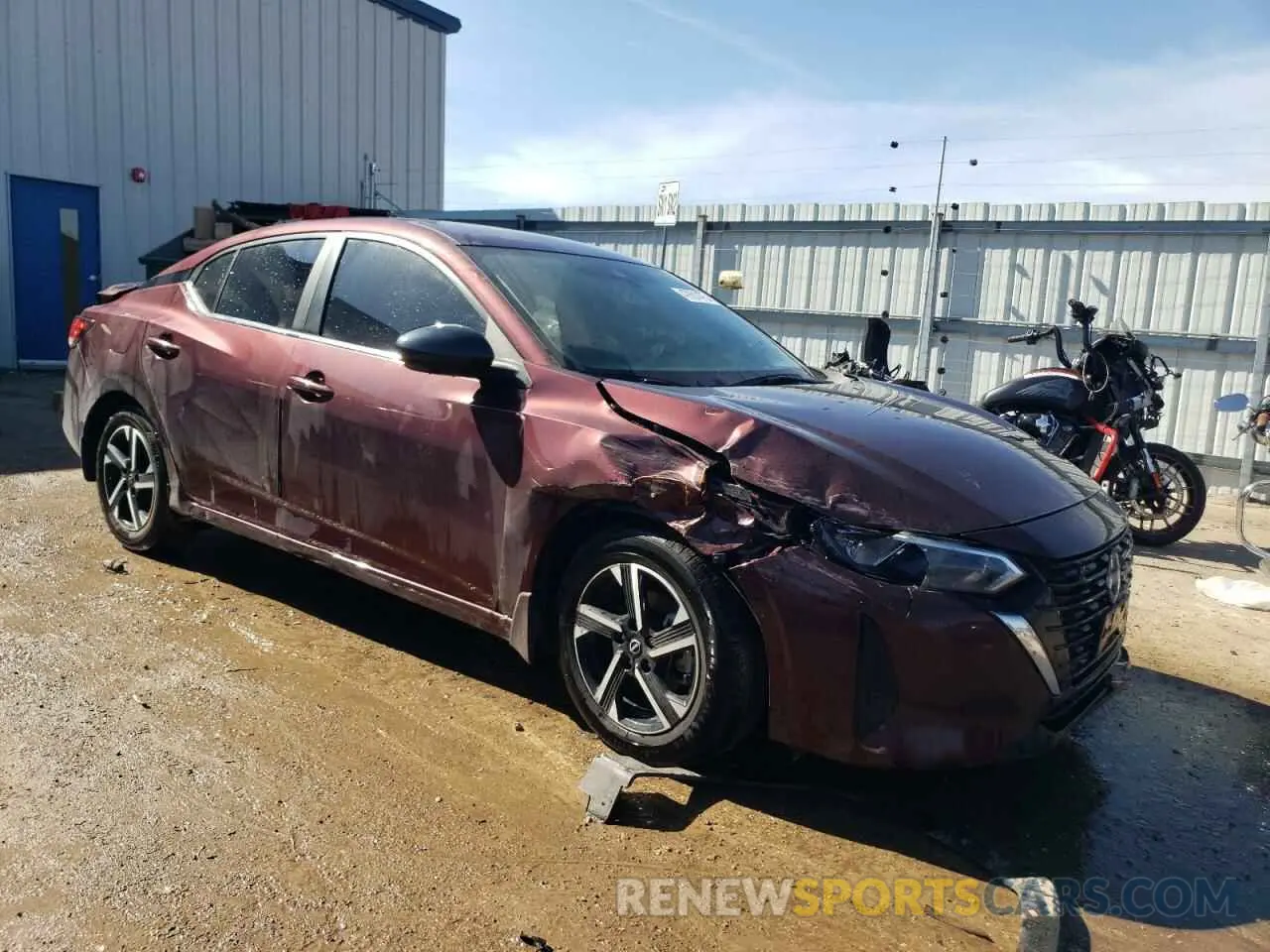 4 Photograph of a damaged car 3N1AB8CV7RY304999 NISSAN SENTRA 2024
