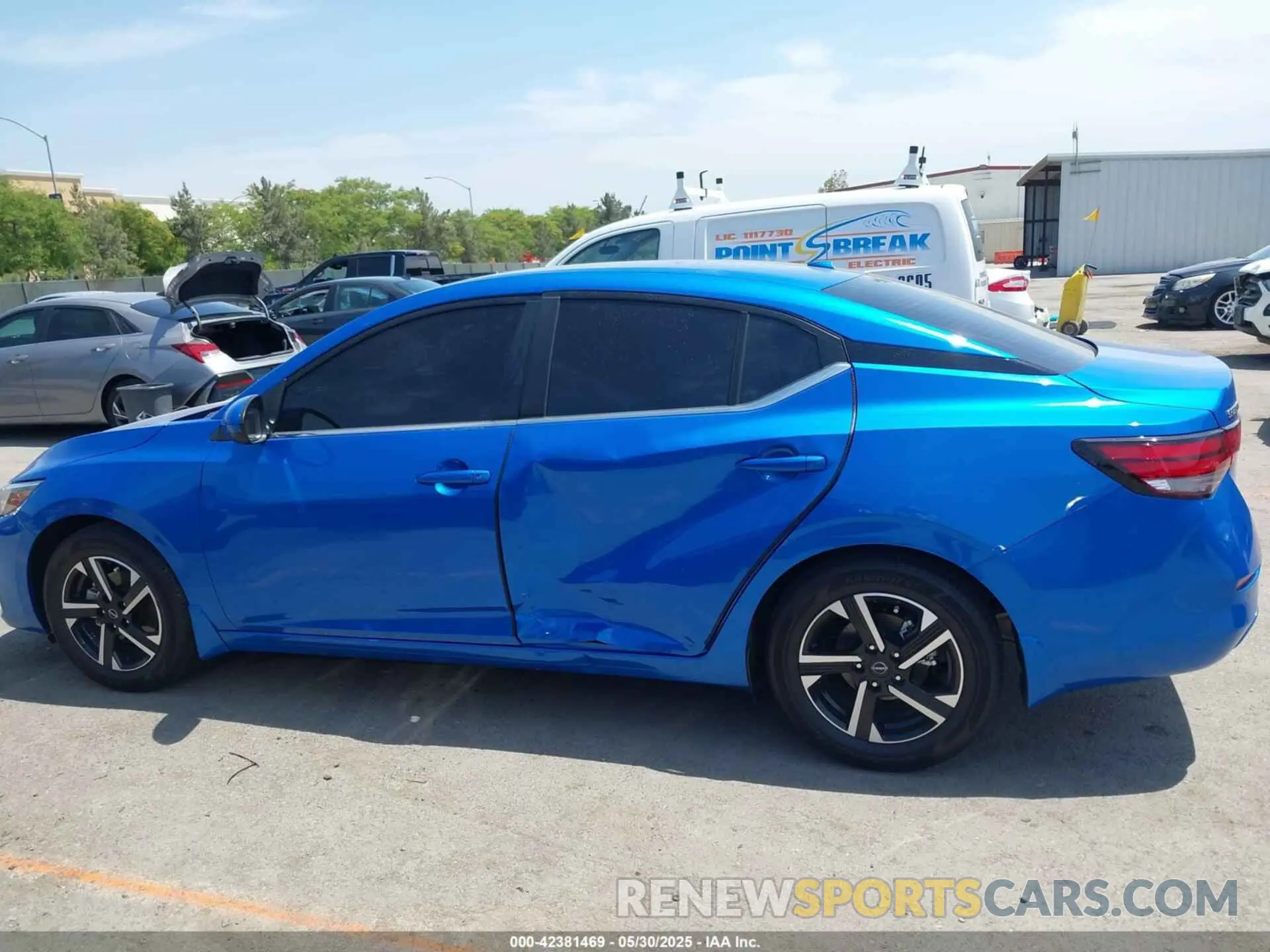 14 Photograph of a damaged car 3N1AB8CV7RY312178 NISSAN SENTRA 2024