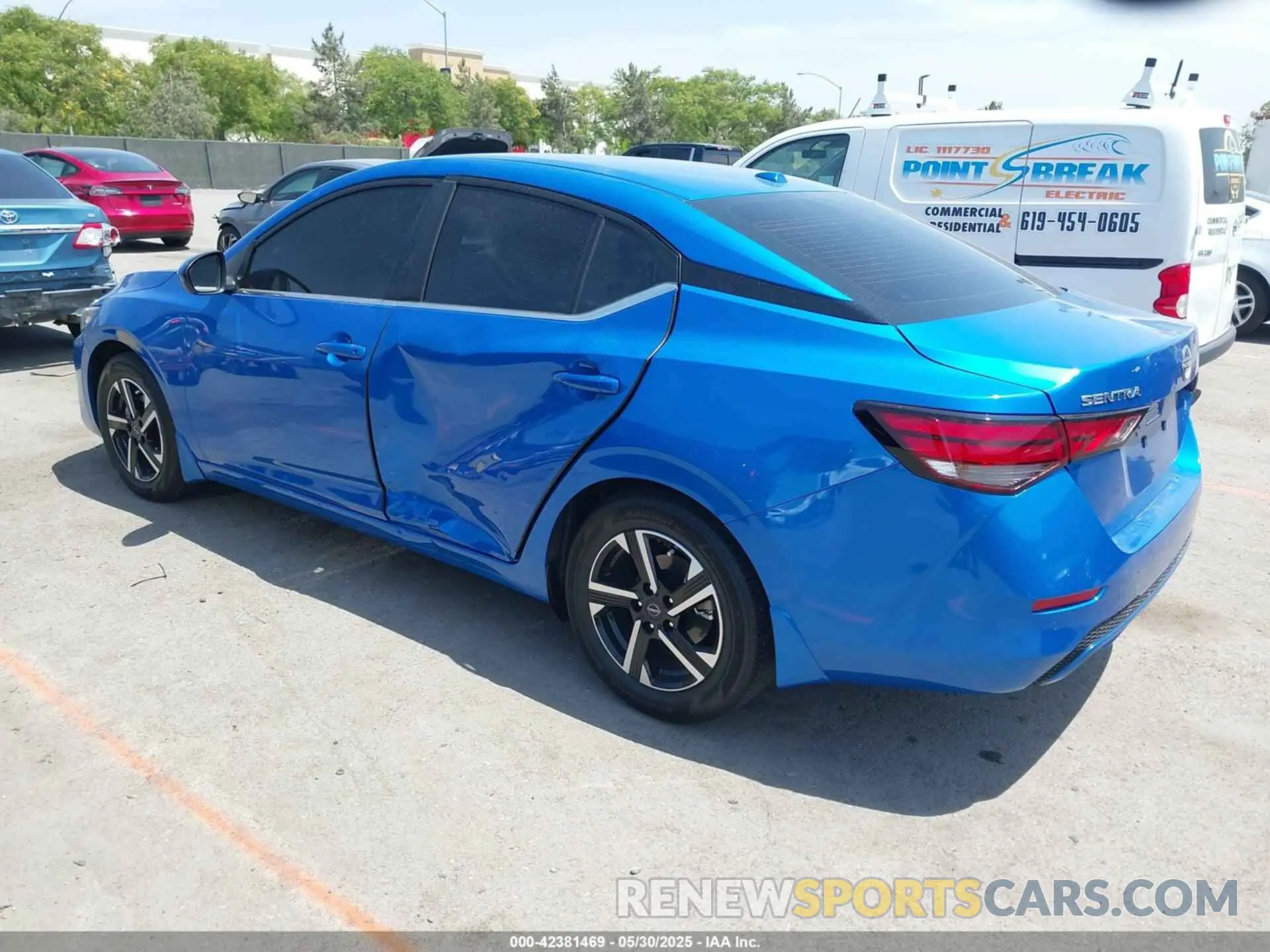 3 Photograph of a damaged car 3N1AB8CV7RY312178 NISSAN SENTRA 2024
